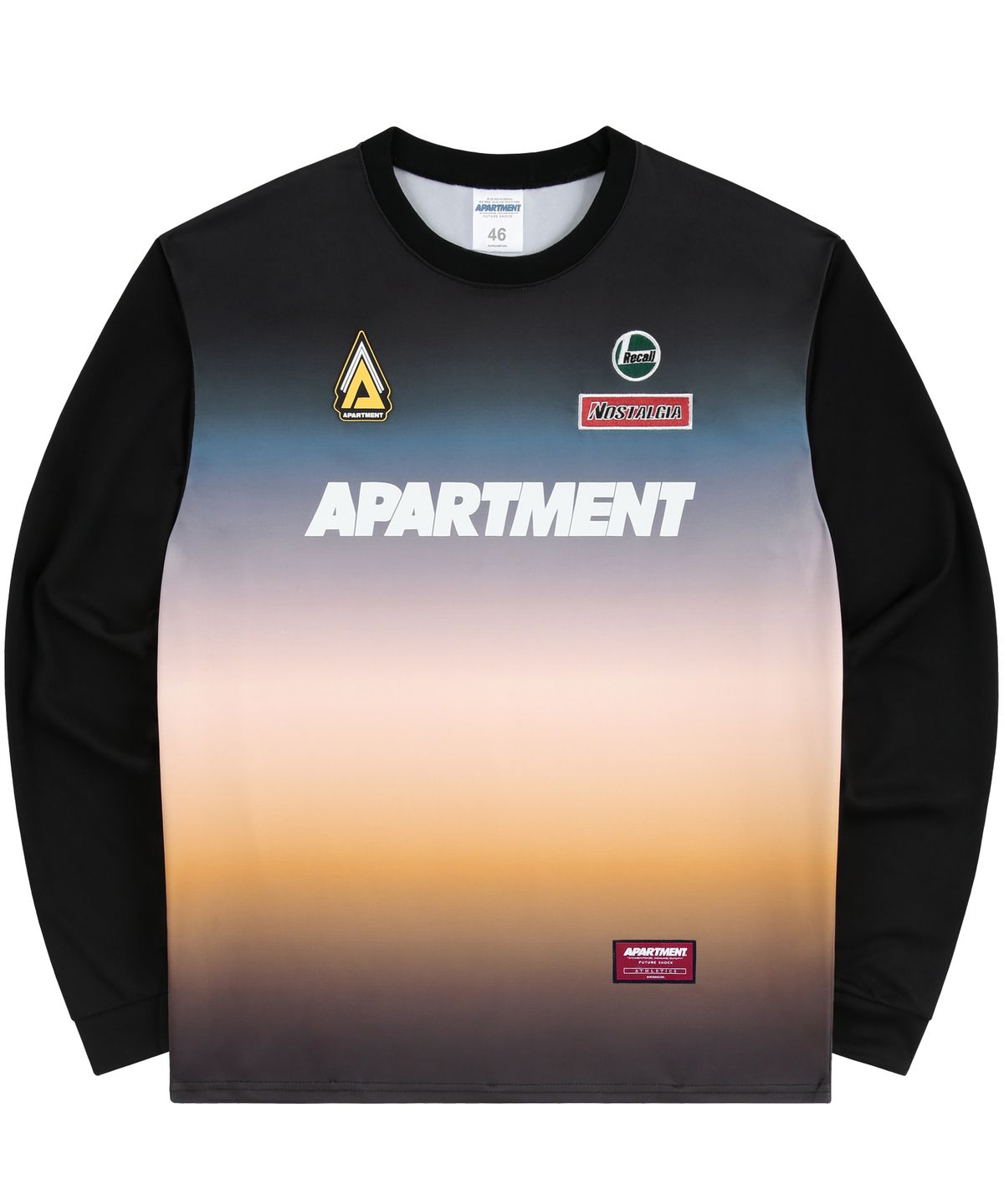 아파트먼트(APARTMENT) G.FB Tee Shirt - Yellow