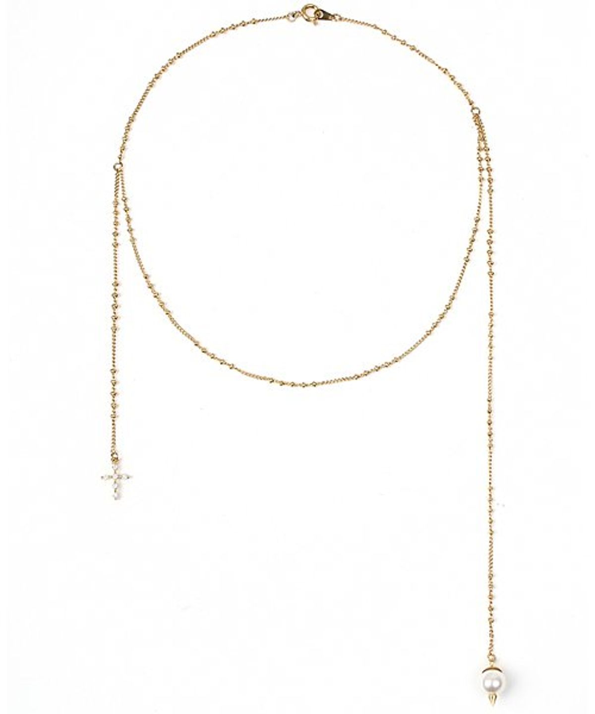 데라룬(DE LA LUNE) 드롭 오브 갓 목걸이[DL18SSNC05MTF]