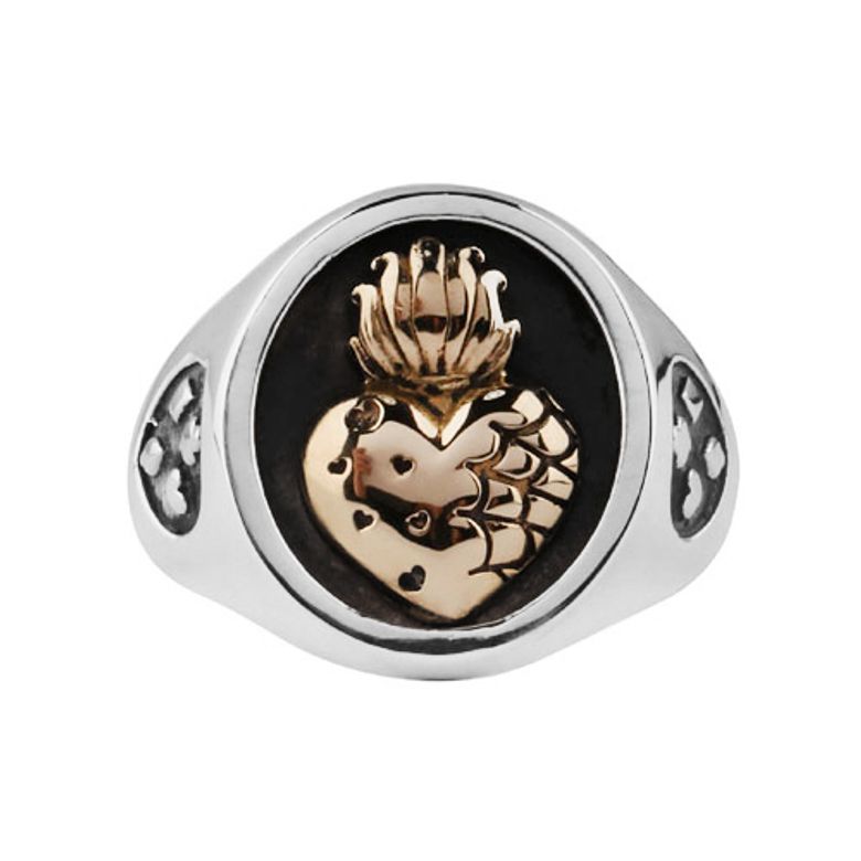Trump Card Suit Ring - Heart