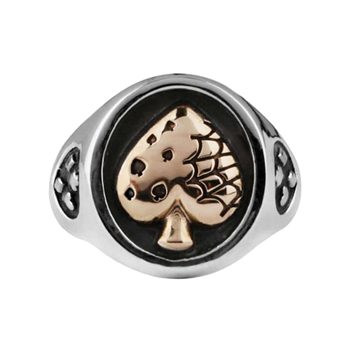 어나니머스아티즌(ANONYMOUS ARTISAN) Trump Card Suit Ring - Spade