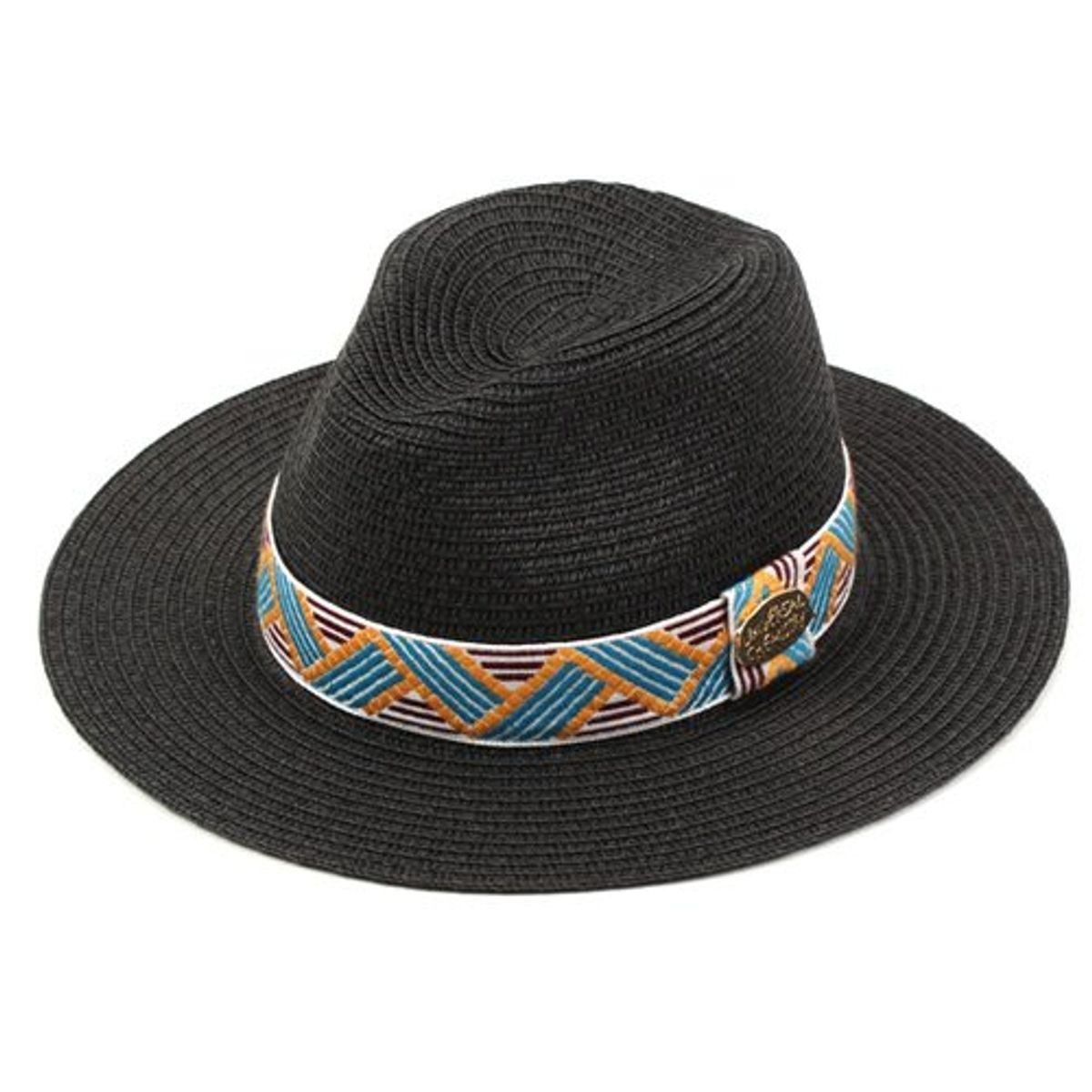 유니버셜 케미스트리(UNIVERSAL CHEMISTRY) Sawa Line Summer Black Fedora 썸머페도라
