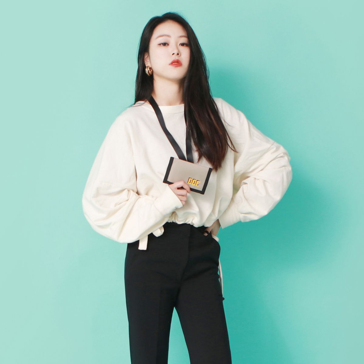 드레피소드(DREPISODE) [랜야드증정] DQC 유스턴 윙 랜야드 지갑 WALLET D2-BE