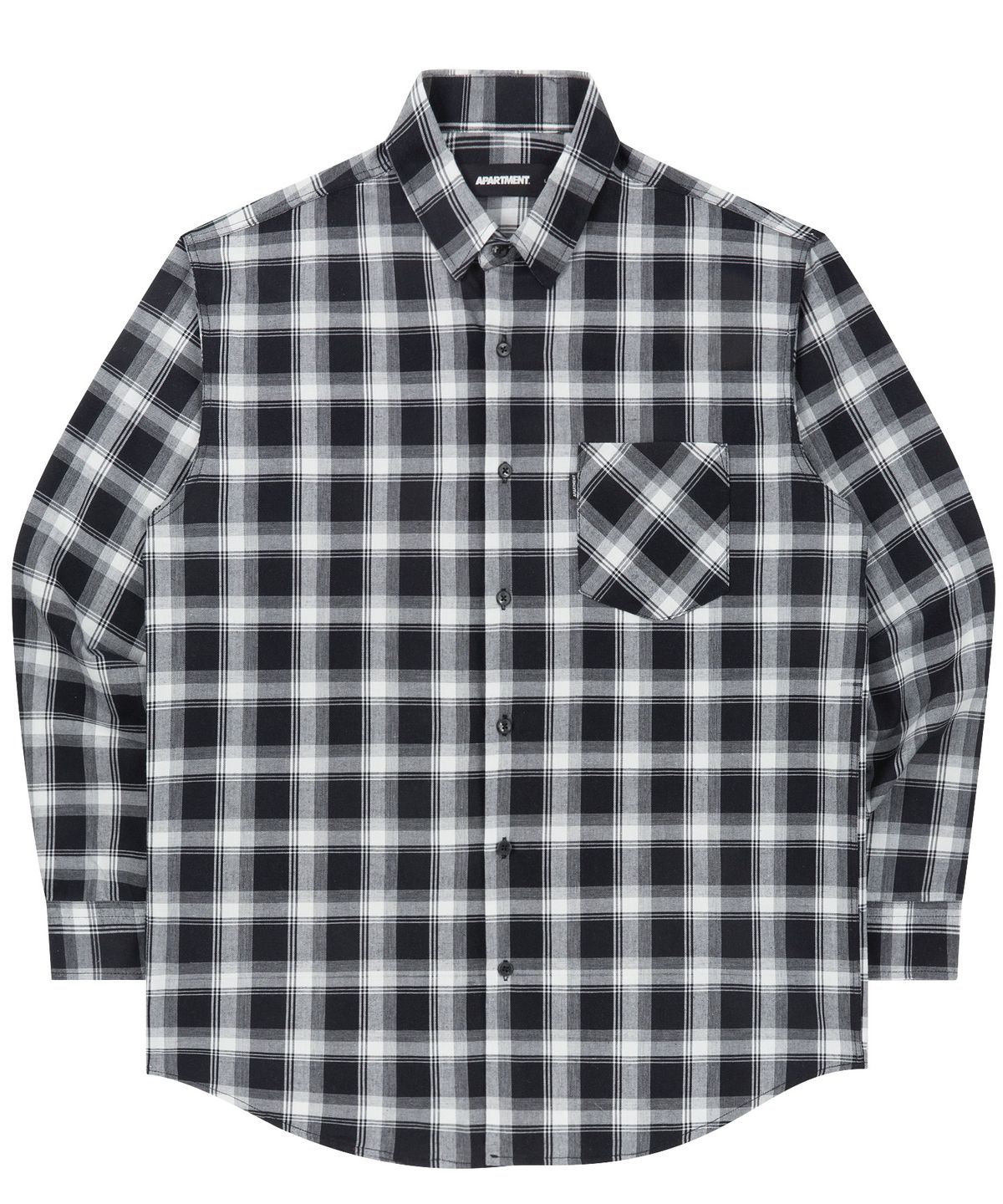 아파트먼트(APARTMENT) Scotoma Shirts - Black