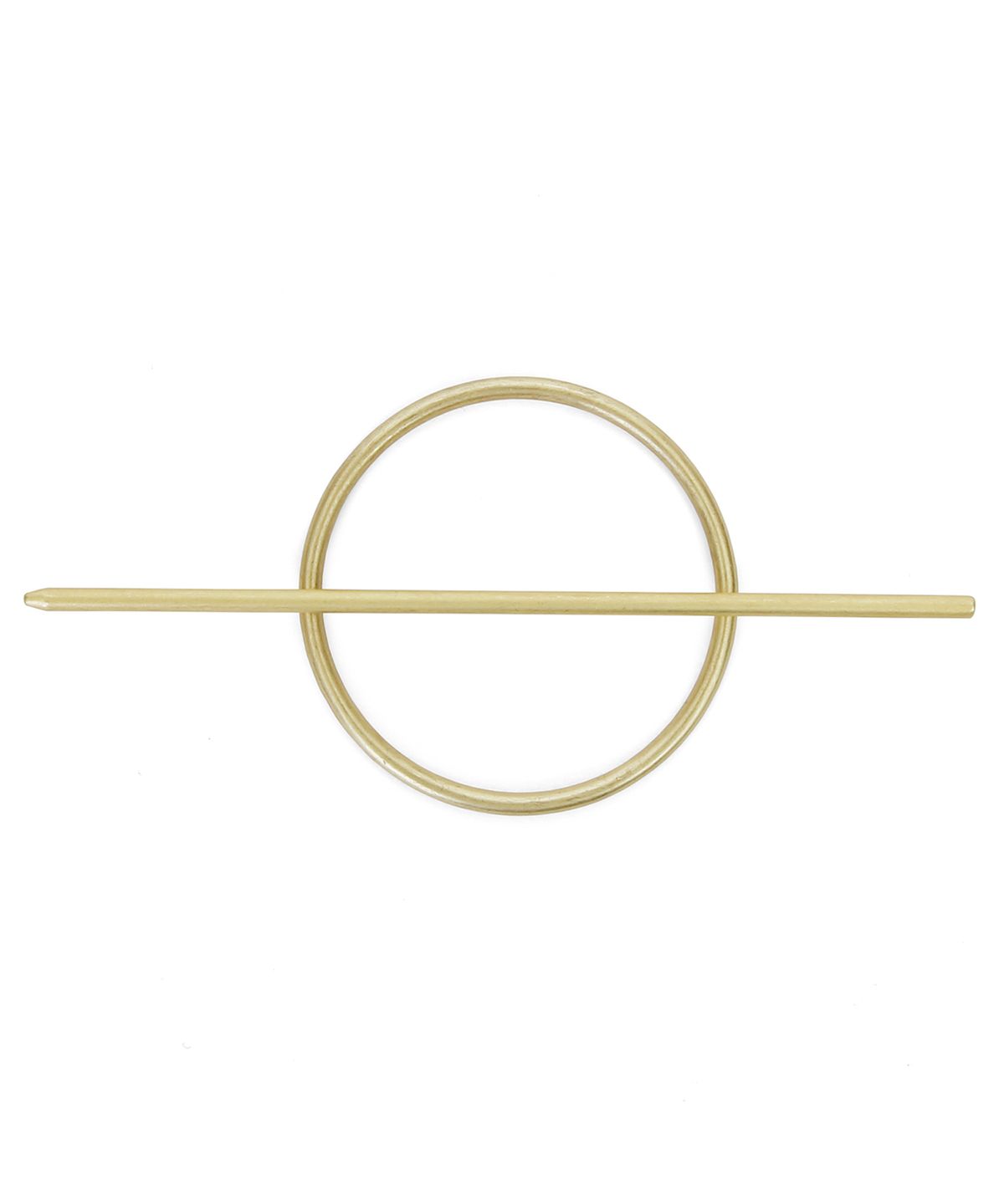 언더컨트롤 스튜디오(UNDERCONTROL STUDIO) 브라스 헤어핀 CIRCLE HAIR PIN / BRASS GOLD