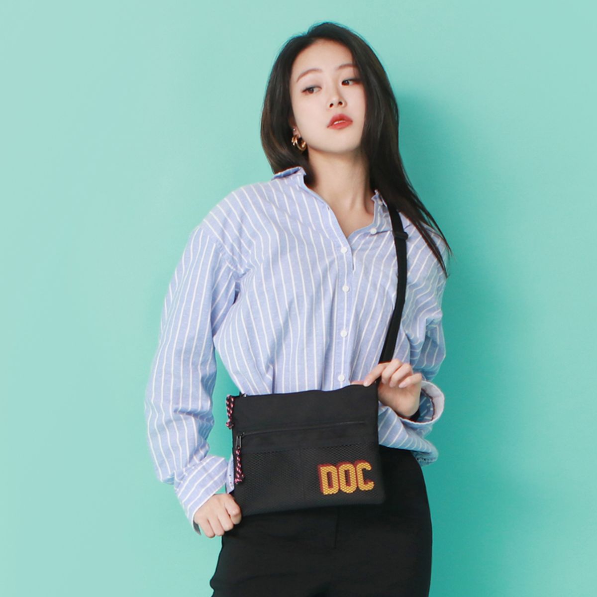 드레피소드(DREPISODE) DQC 아우어 사코슈 크로스백 DL13-BK