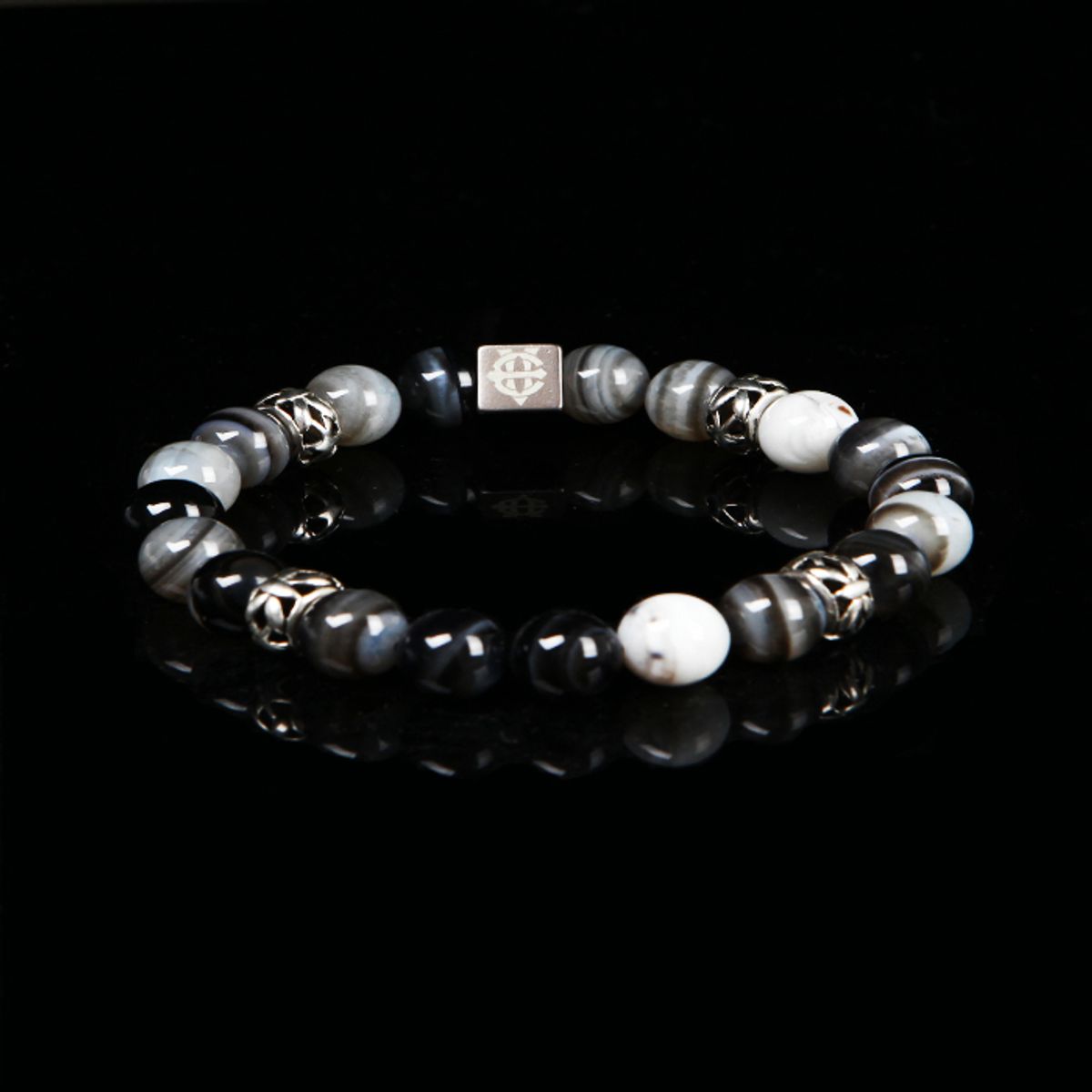 에잇볼륨(EIGHTVOLUME) EV 1 Bead Bracelet(Marble)