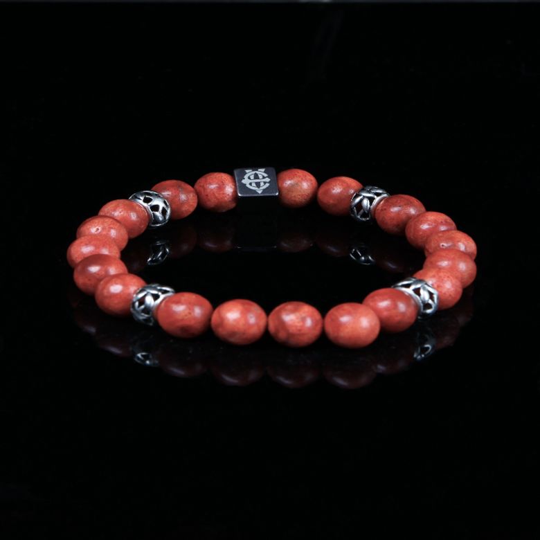 EV 1 Bead Bracelet(Redish)