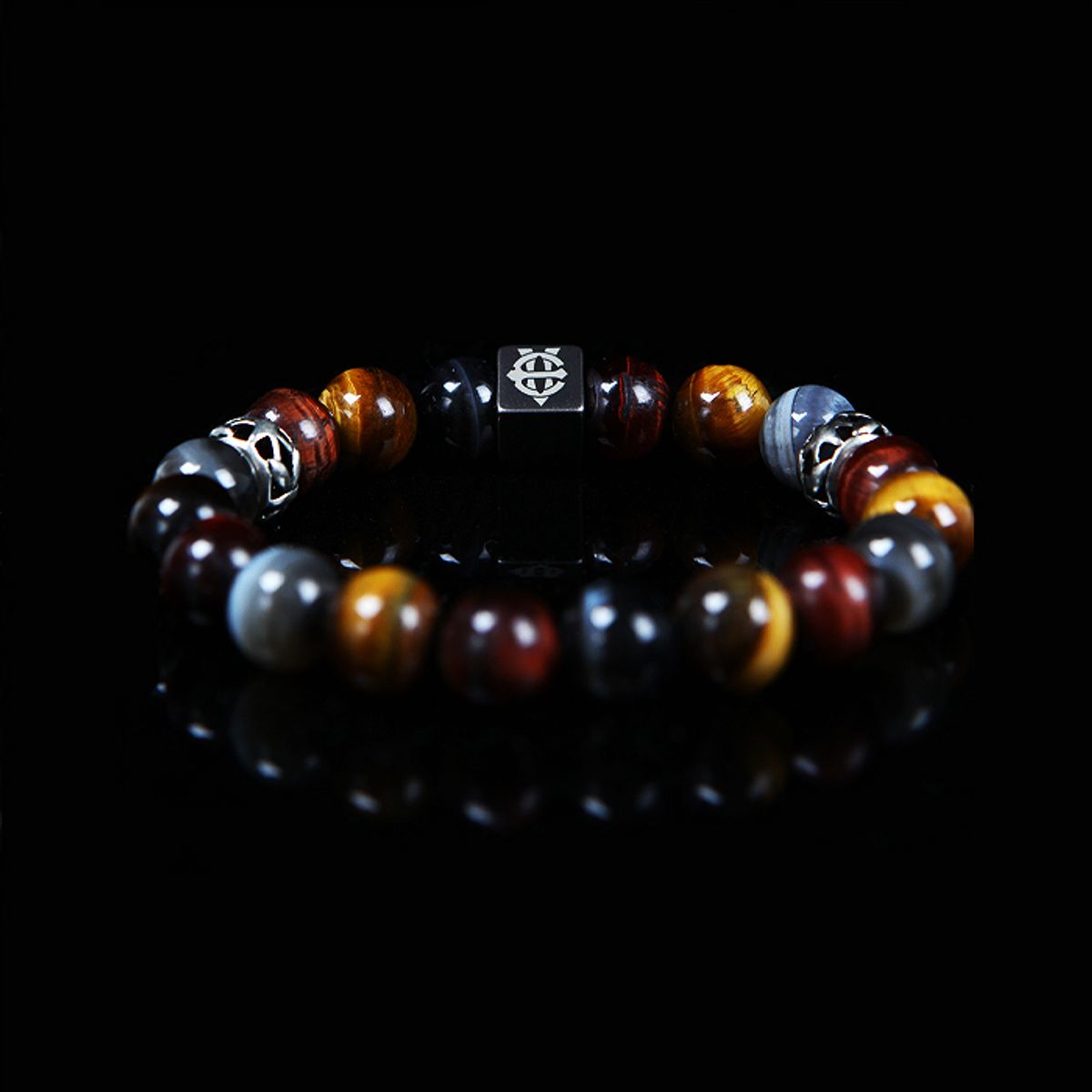 에잇볼륨(EIGHTVOLUME) EV 3 Bead Bracelet(G&R&B)