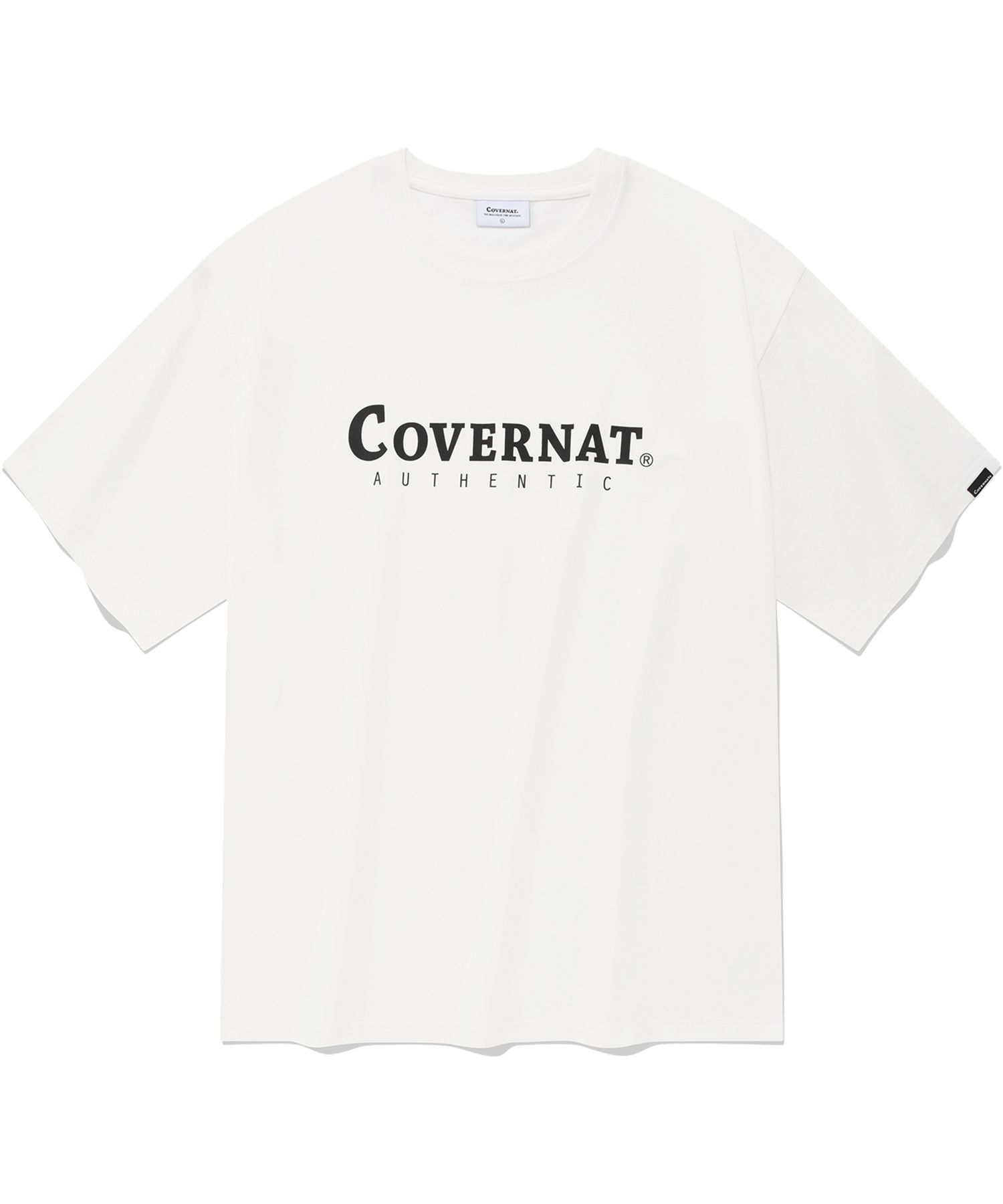 【COVERNAT】 Multi-typo graphic t-shirt‐ White MUSINSA | COVERNAT Authentic Logo T-Shirt White