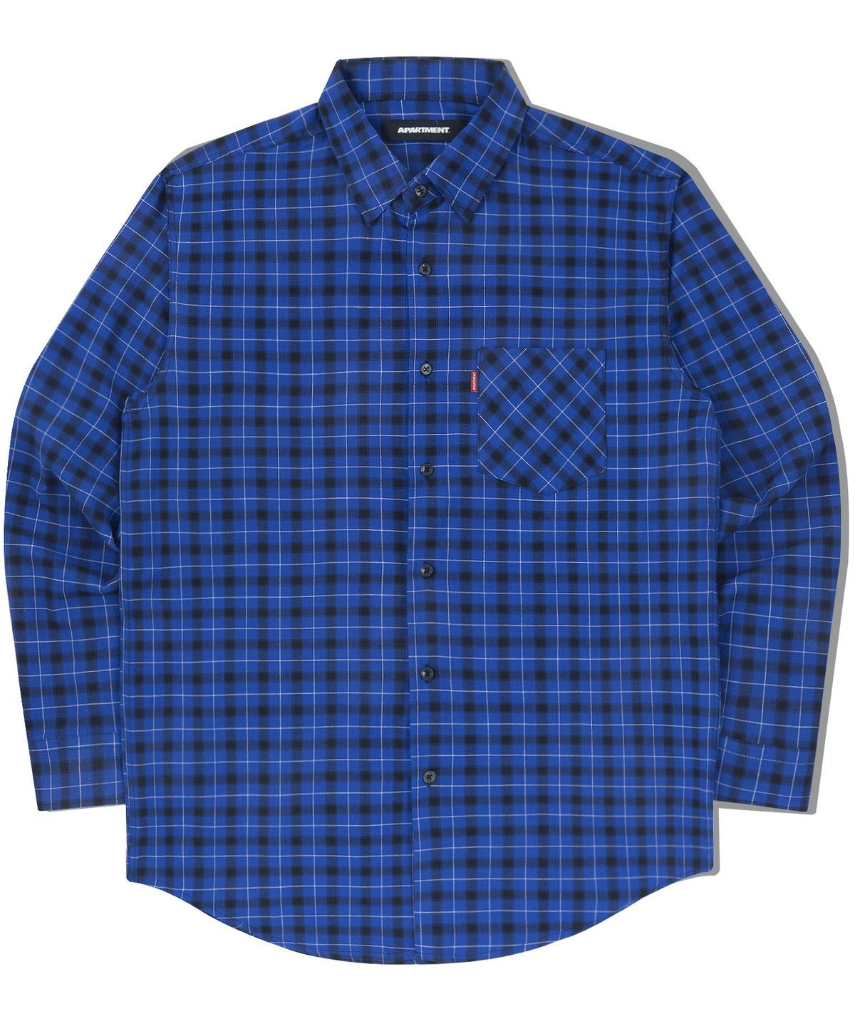 아파트먼트(APARTMENT) Syntality Shirts - Blue