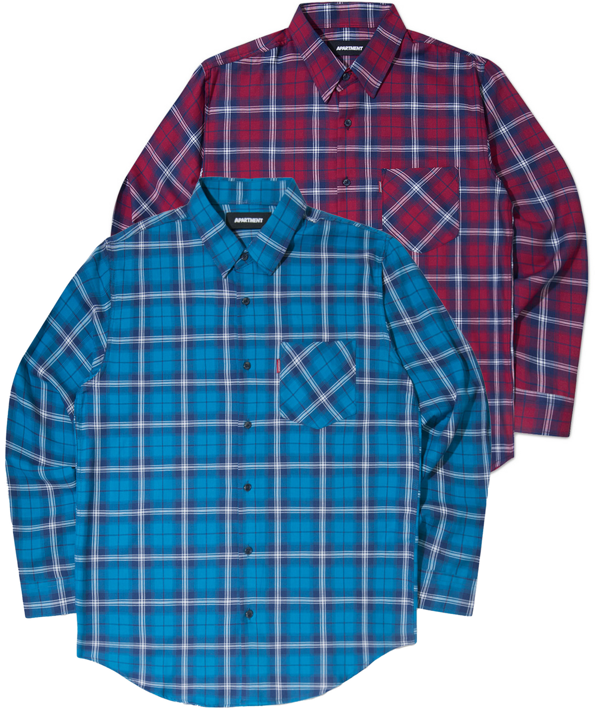 아파트먼트(APARTMENT) Recept check Shirts (2 COLOR)