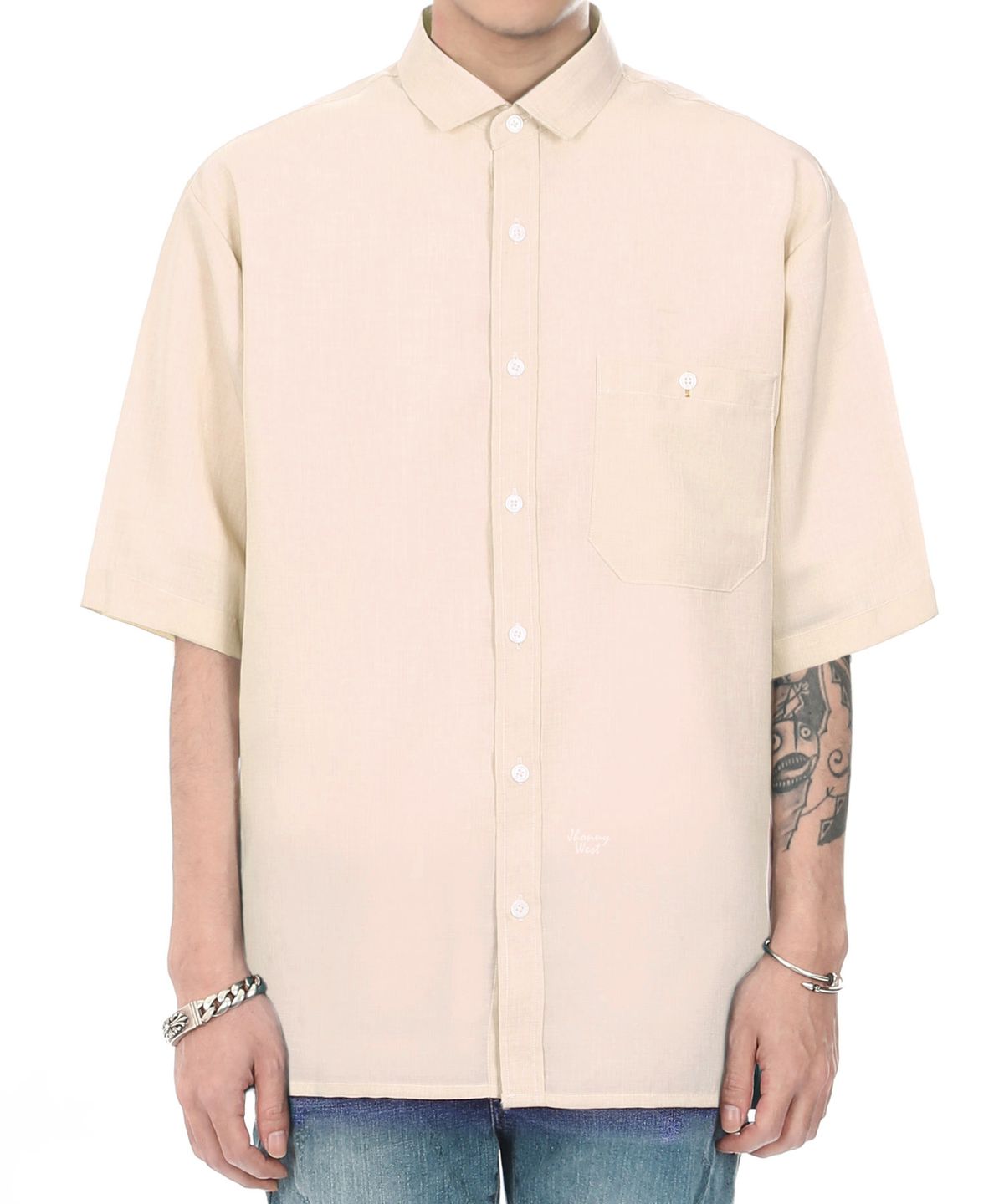 쟈니웨스트(JHONNY WEST) CXL Summer Shirt (Luxo Beige)