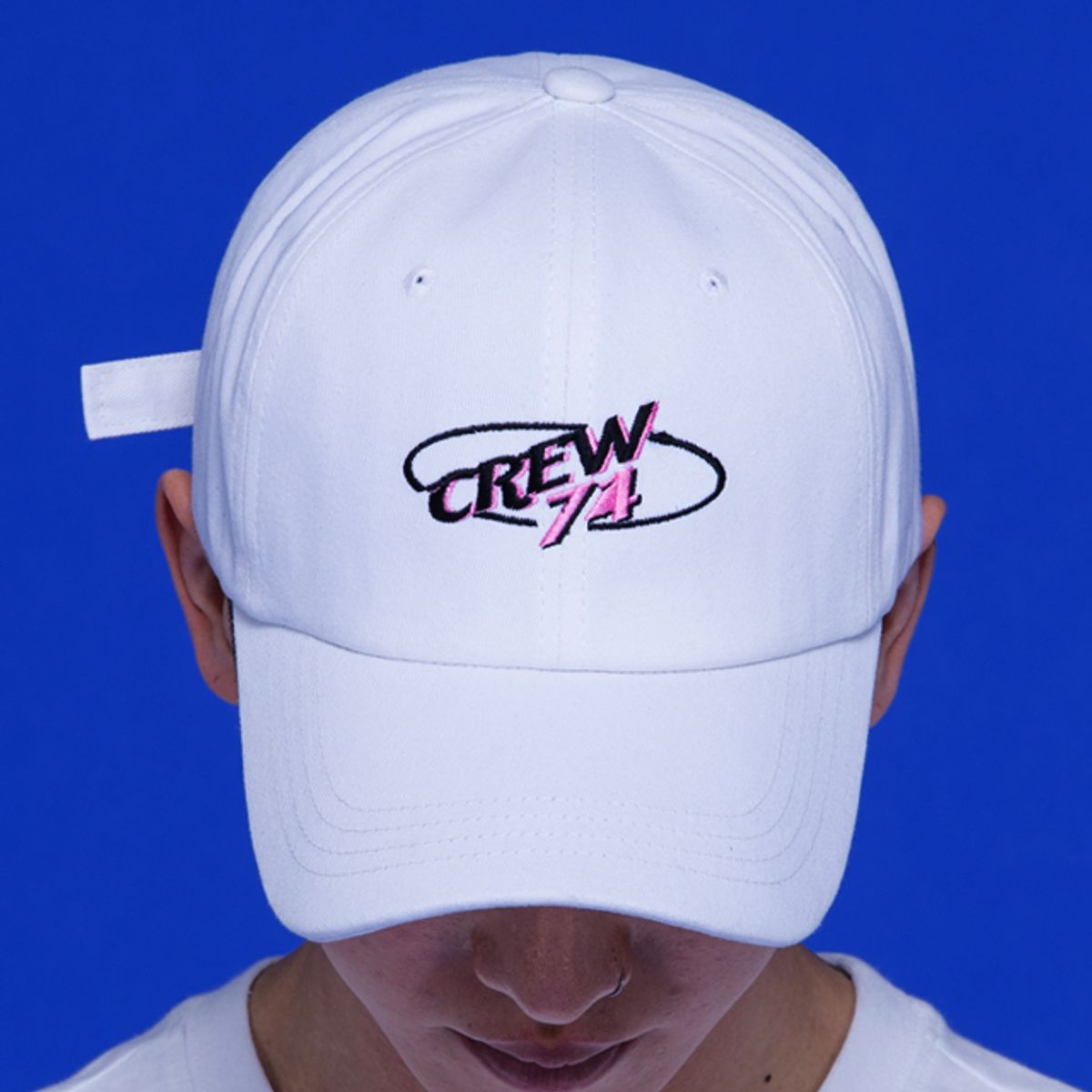 스캠프(SKAMP) 크루74 버젼.1 볼캡 (화이트)