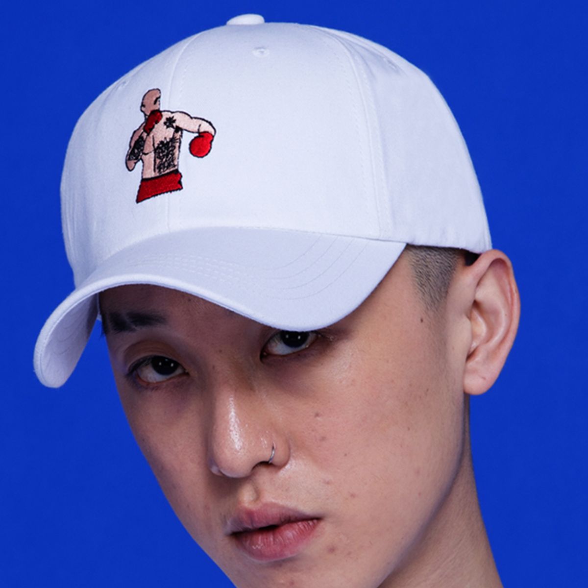 스캠프(SKAMP) 행 인 데얼 볼캡 (화이트)