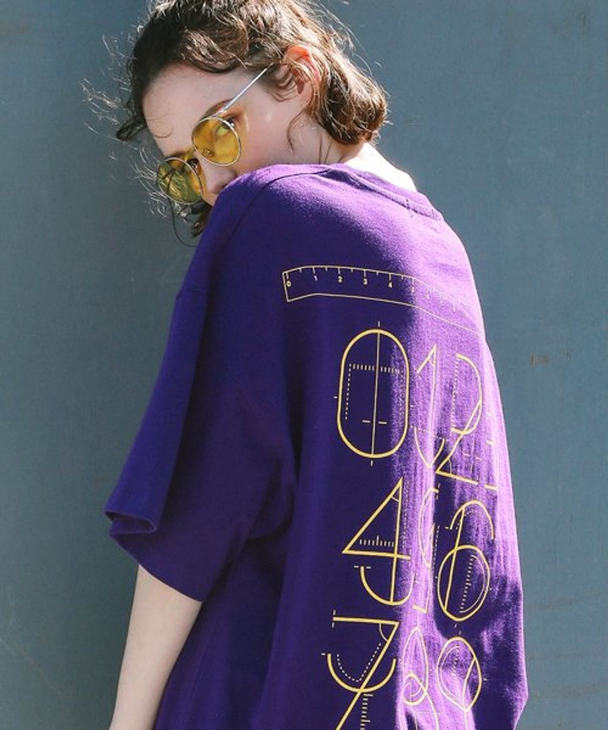 써치410(SEARCH410) (UNISEX) INCH OVER T_VIOLET