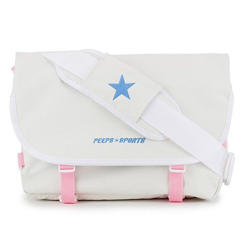 ★2021SS新作★PEEPS★ESSENTIAL MESSENGER BAG_5色 MUSINSA | PEEPS essential messenger bag_vivid edit(vivid ivory)