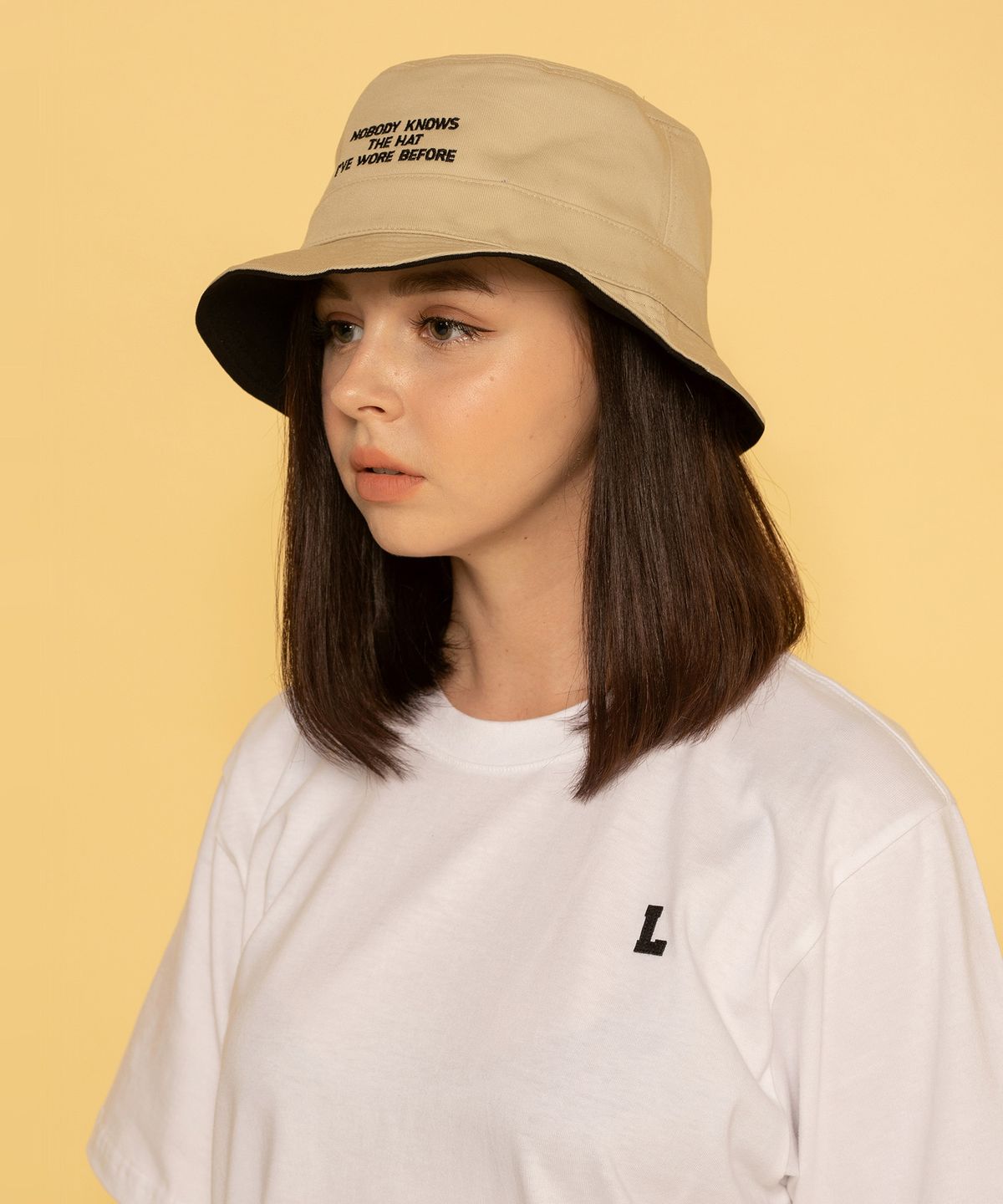 레이든(LAYDEN) NOBODY KNOWS BUCKET HAT-REVERSIBLE