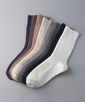1718 신사 골지 양말 5켤레 (8색상)