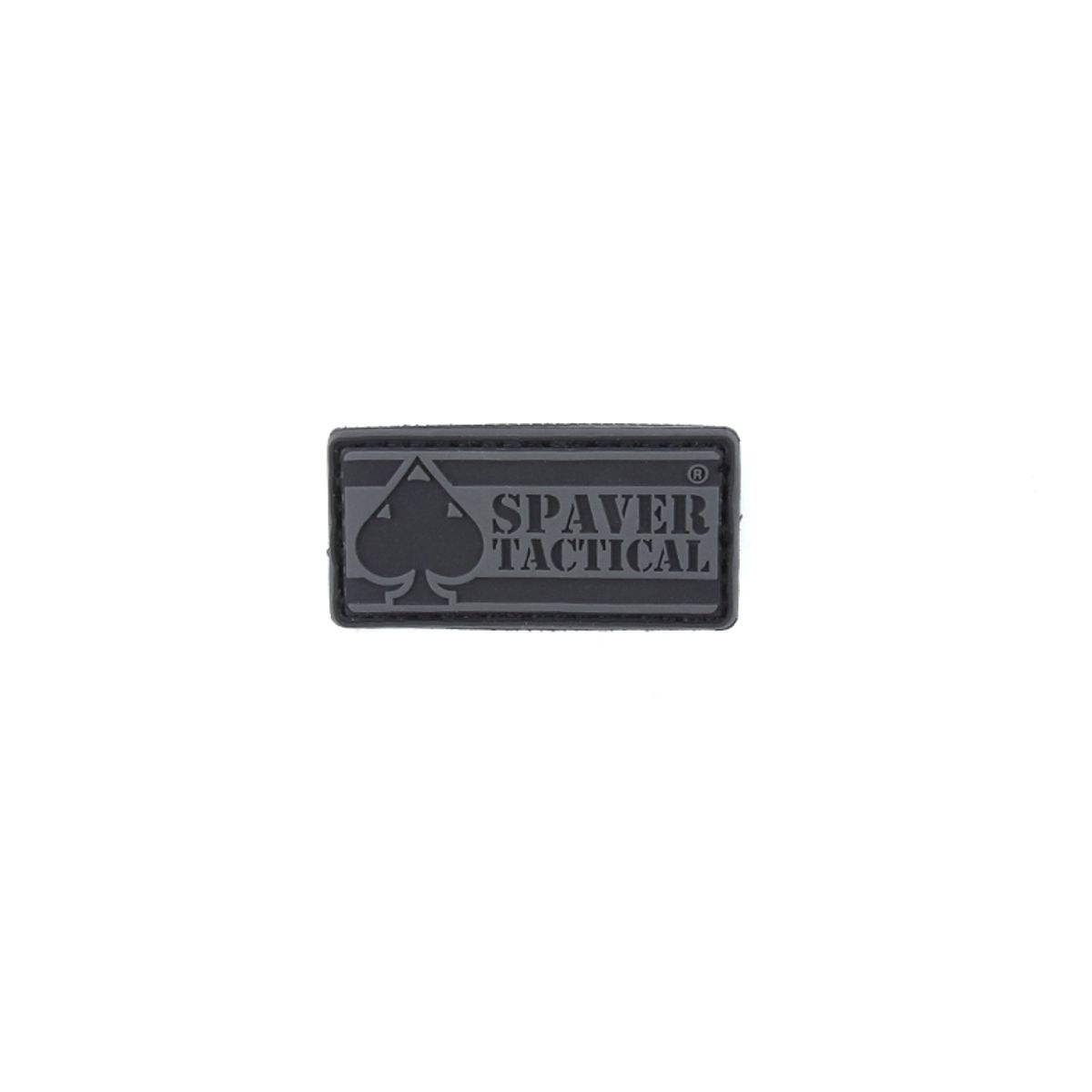 스페이버(SPAVER) PVC 벨크로 1인치 몰리 패치 (블랙)