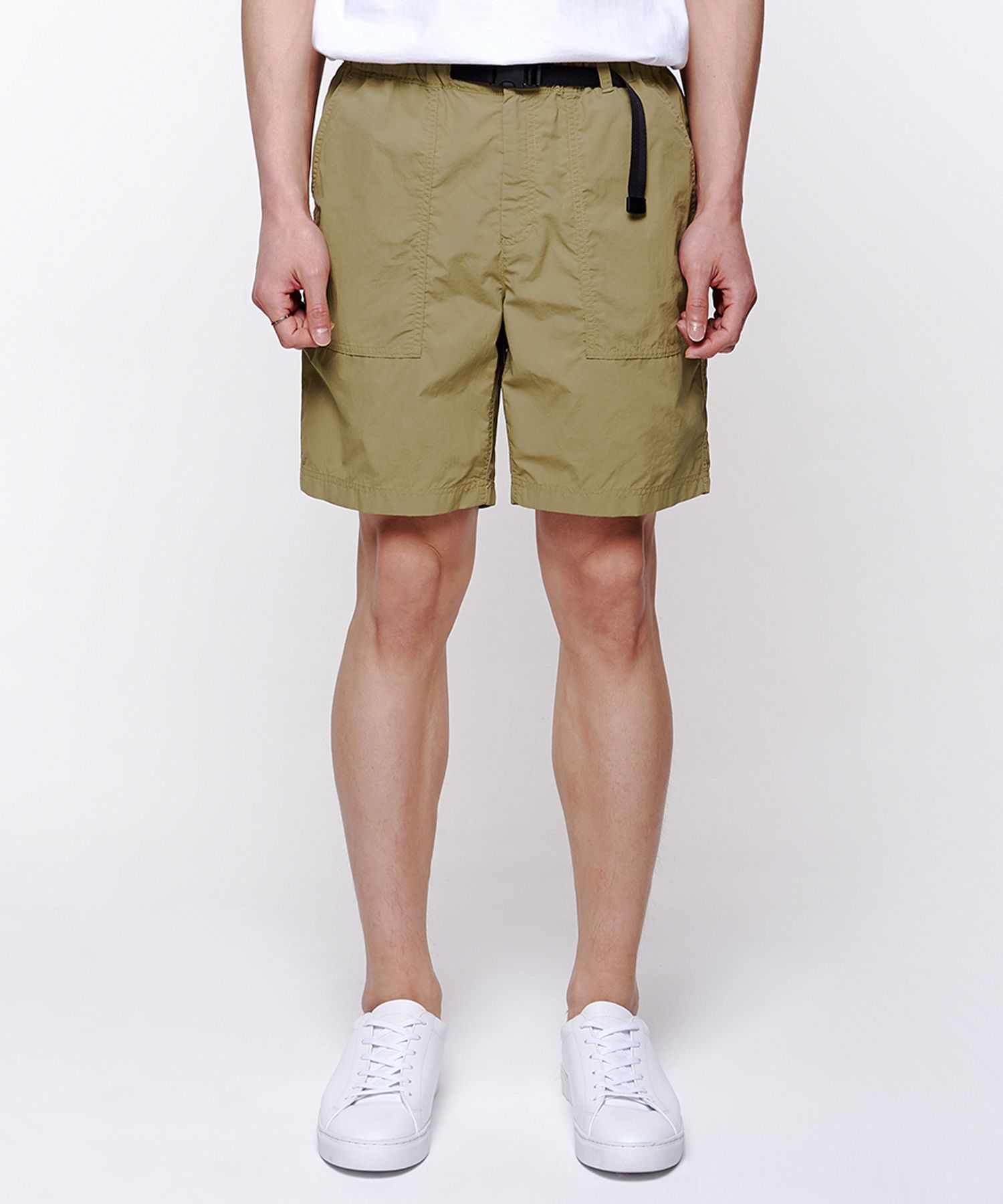 MUSINSA | MUSINSA STANDARD utility shorts [beige]