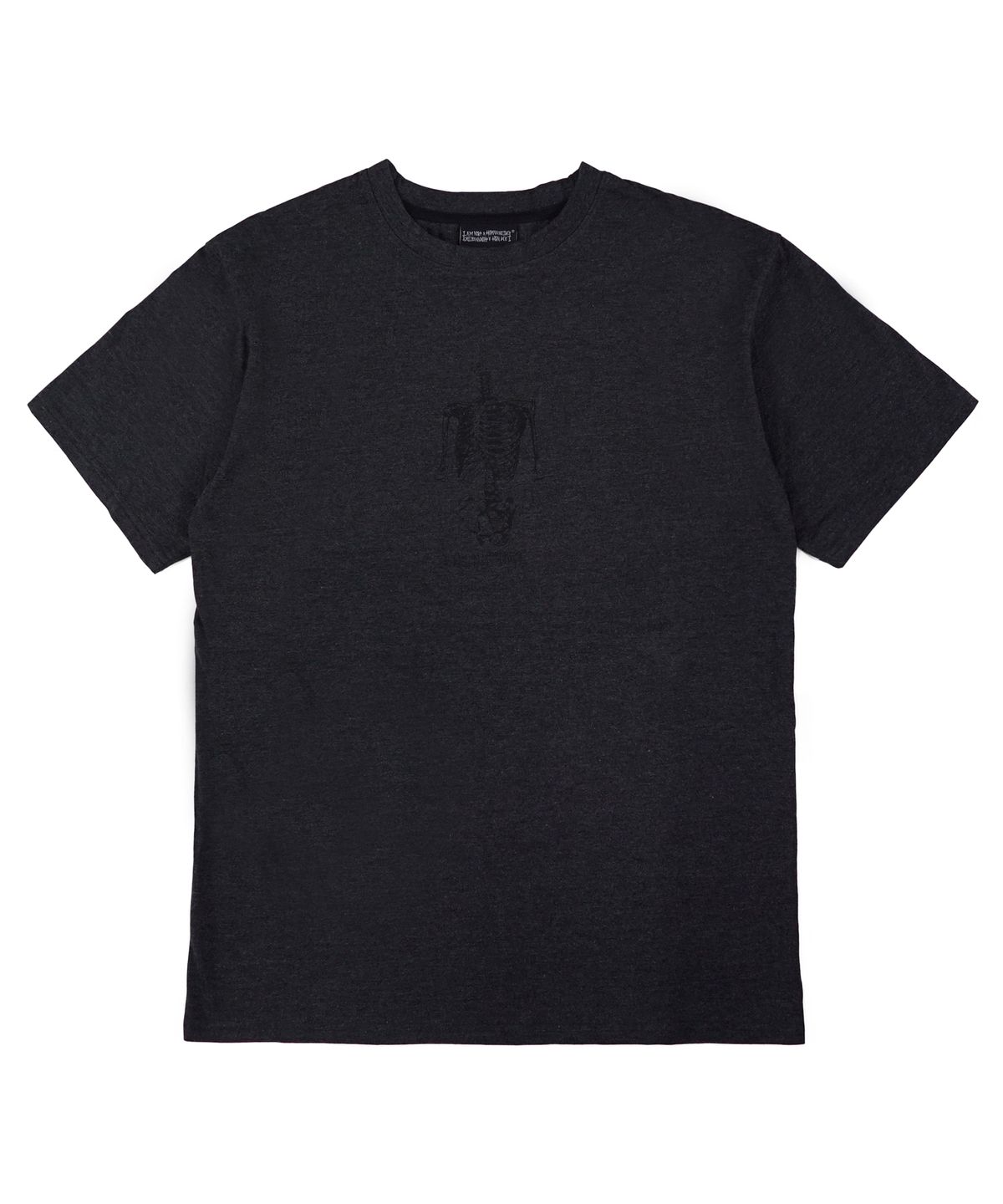 아임낫어휴먼비잉(I AM NOT A HUMAN BEING) TORSO T-SHIRT - CHARCOAL GREY