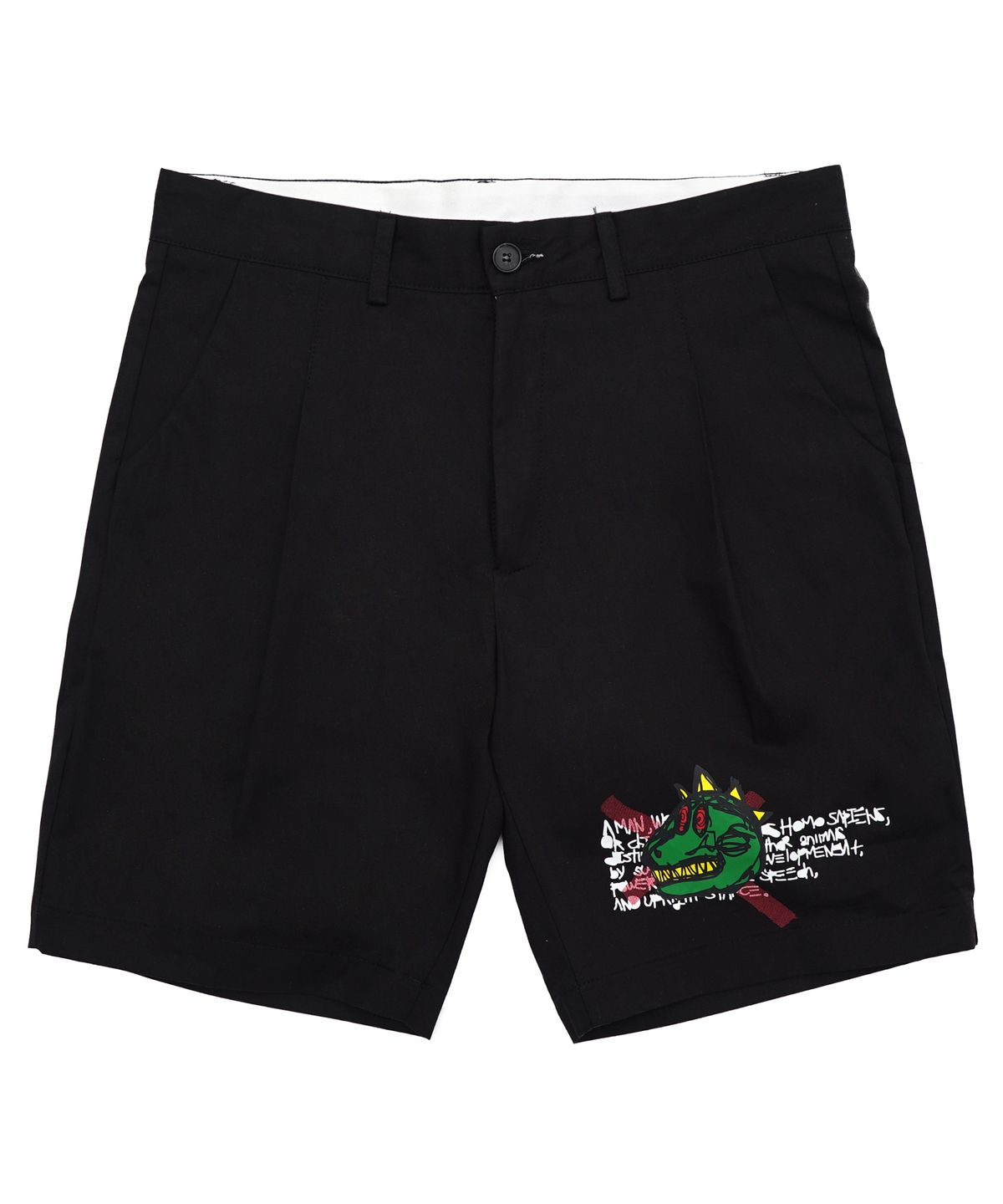 아임낫어휴먼비잉(I AM NOT A HUMAN BEING) NOT A HUMANBEING SHORTS - BLACK