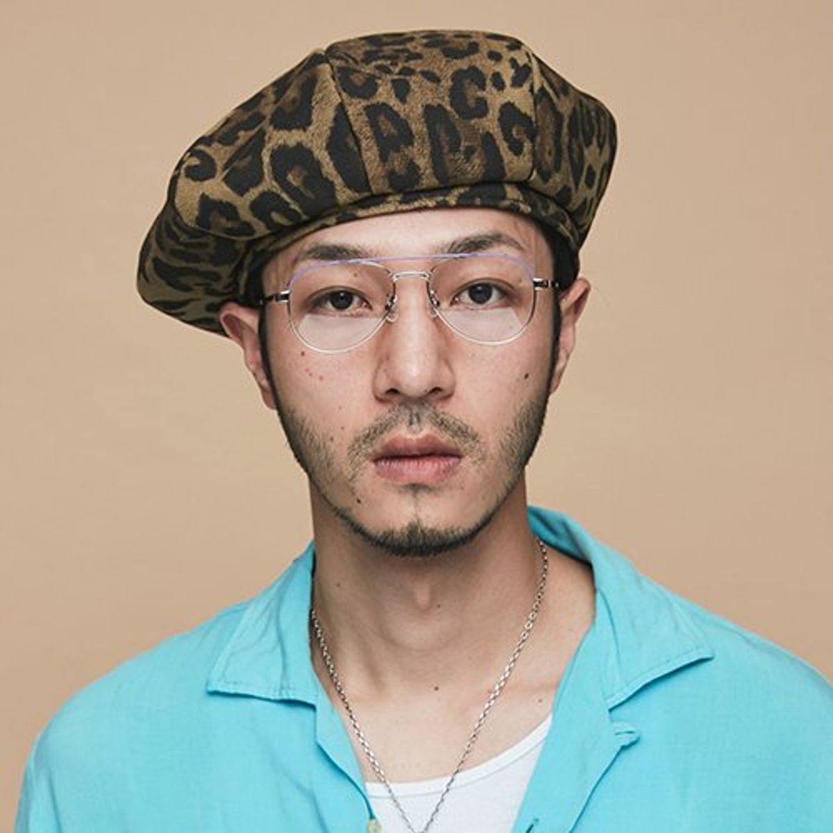 밀리어네어햇(MILLIONAIRE HATS) LEOPARD COTTON BERET