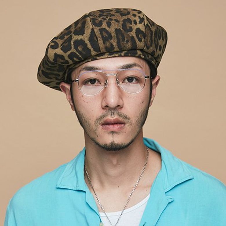 LEOPARD COTTON BERET