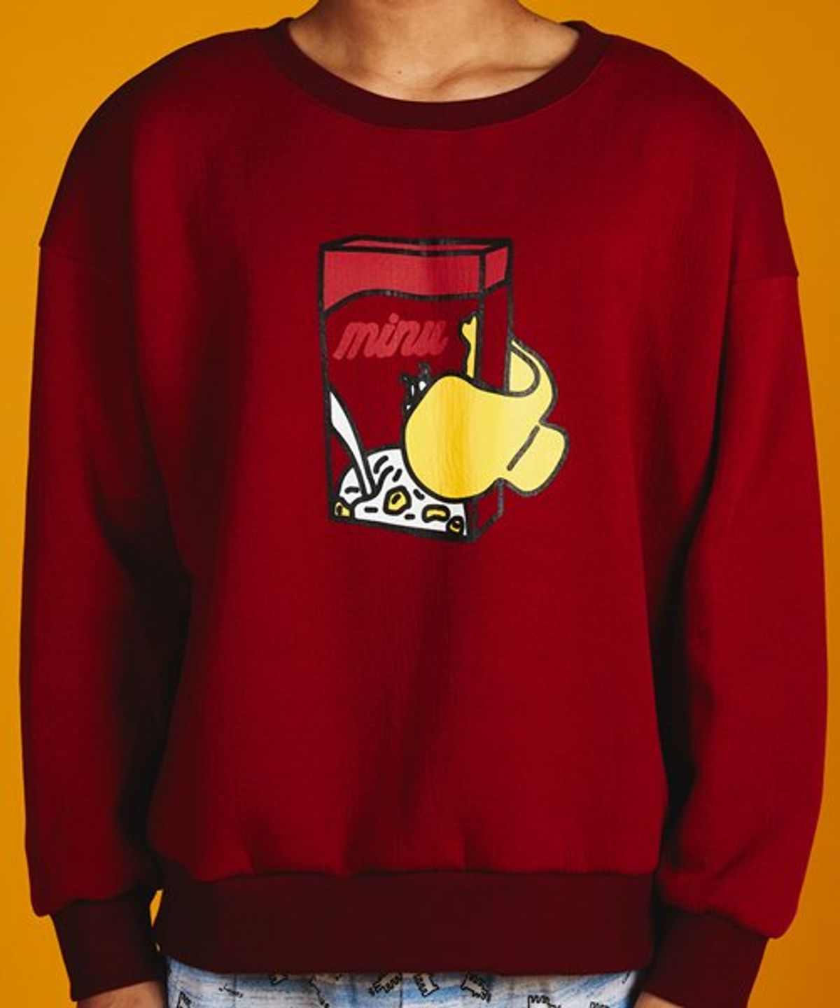 마이누(MINU) Cereal sweatshirts[3color]