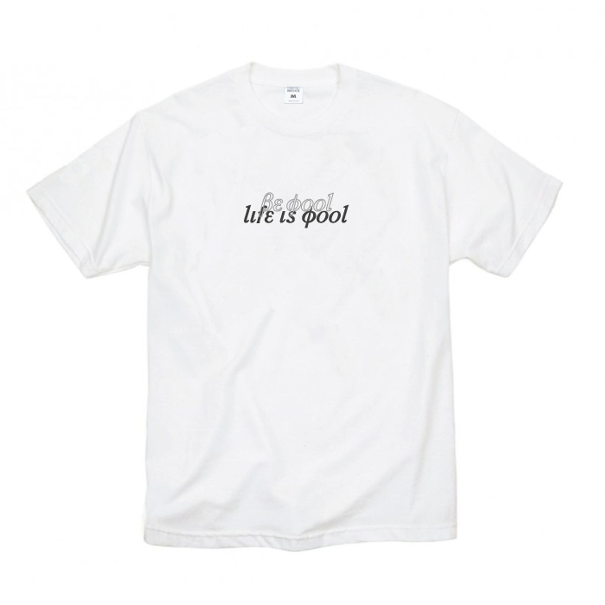 비쿨(BE COOL) life is cool T white