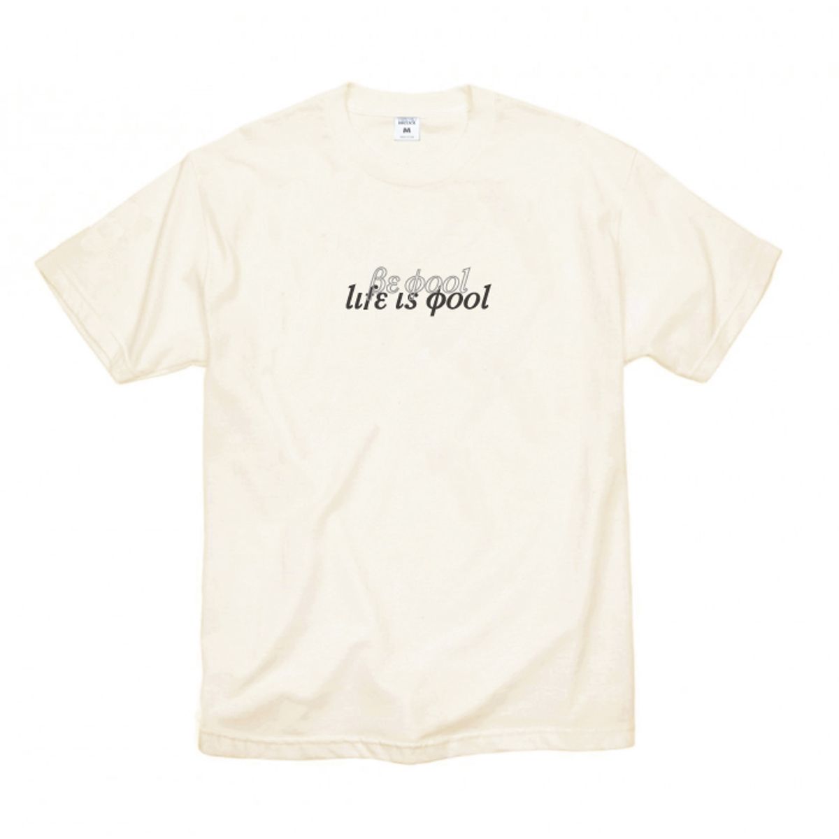 비쿨(BE COOL) life is cool T ivory