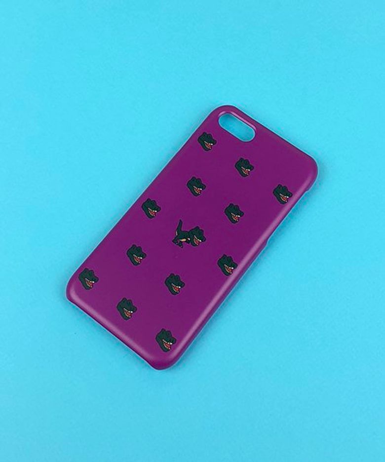 Dino phone case[Violet]