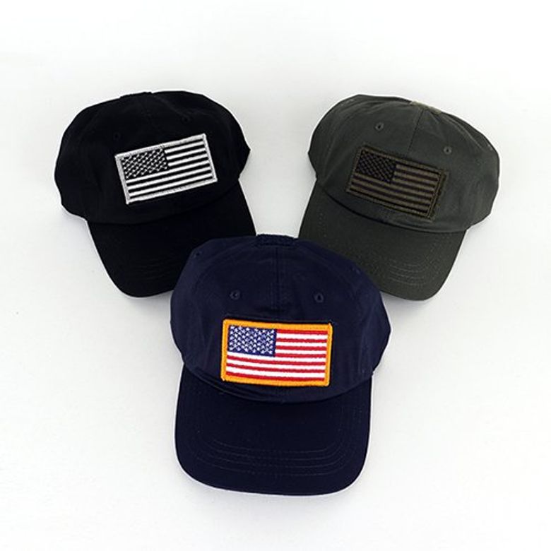 오퍼레이터 택틱컬 볼캡  USA패치 (3컬러)
