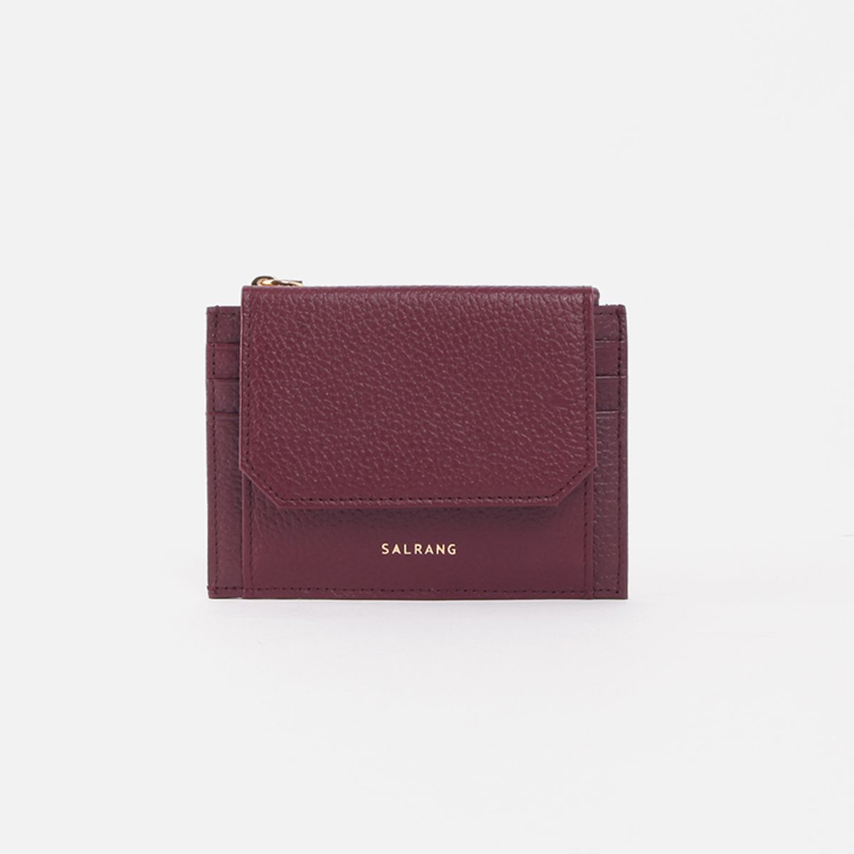 살랑(SALRANG) Reims 303S Cover card Wallet burgundy
