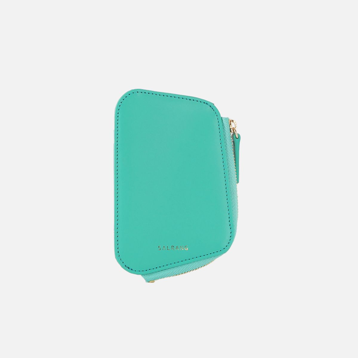 살랑(SALRANG) Reims Pebble Card Wallet Arcadia Green