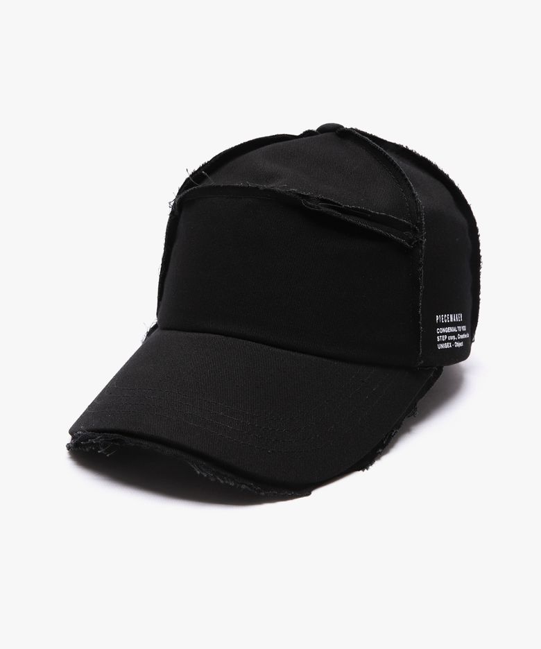RAW WIDE CAP (BLACK)
