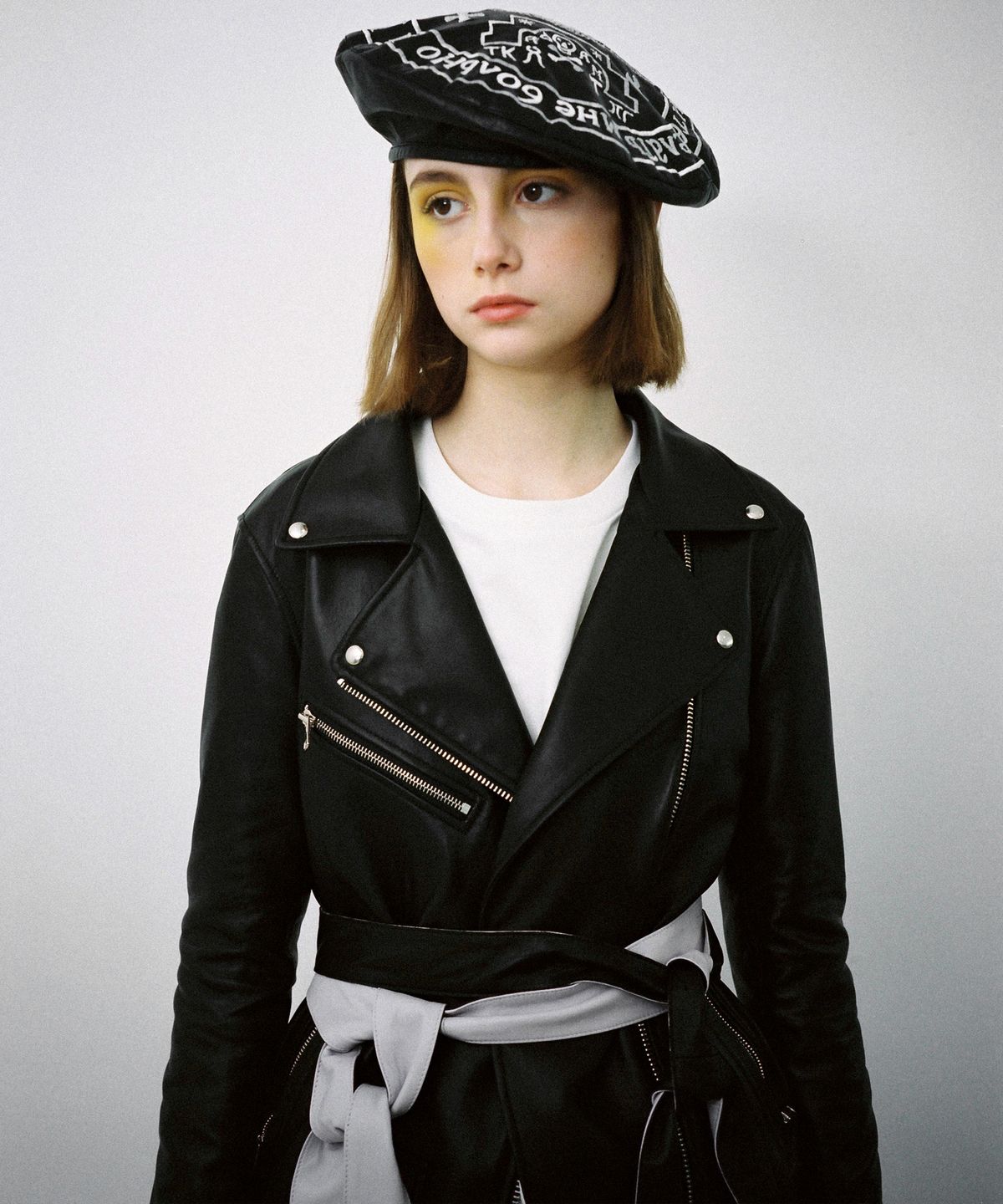 뮤게(MUGUET) Premium Line/BELT RIDER JACKET