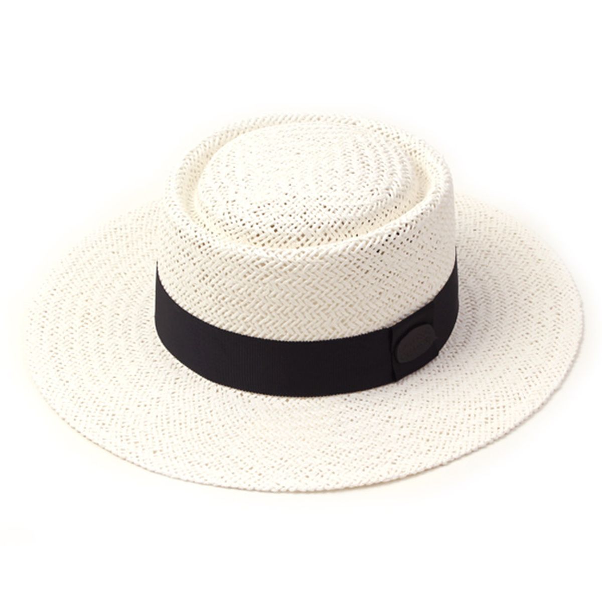 유니버셜 케미스트리(UNIVERSAL CHEMISTRY) Home White Flat Fedora 썸머페도라