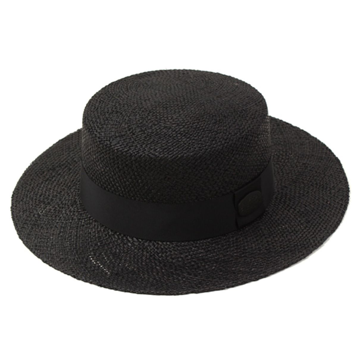 유니버셜 케미스트리(UNIVERSAL CHEMISTRY) Bau Black Flat Fedora 썸머페도라