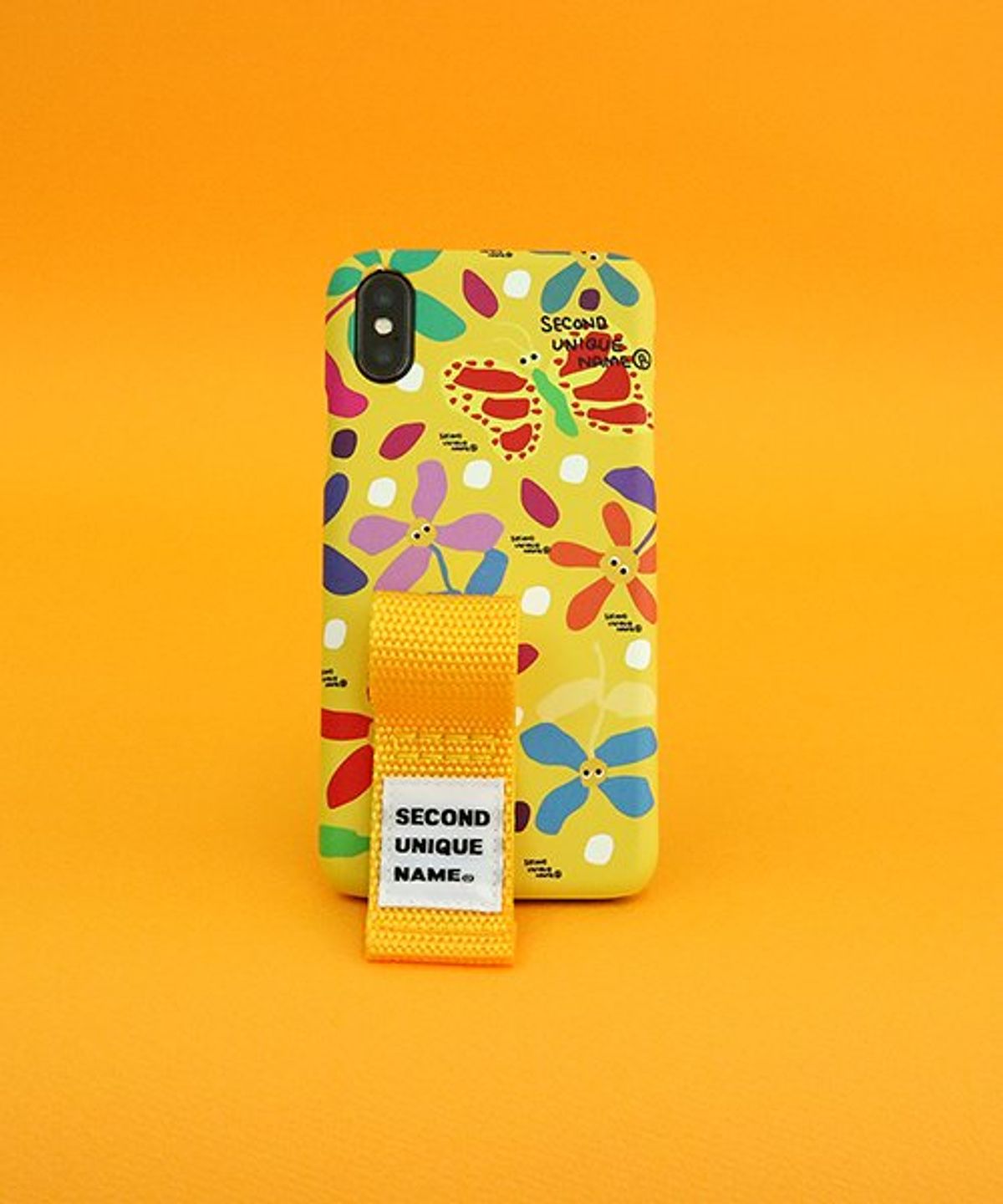 세컨드유니크네임(SECOND UNIQUE NAME) SUN CASE GRAPHIC FLOWER YELLOW YELLOW (FINGER)
