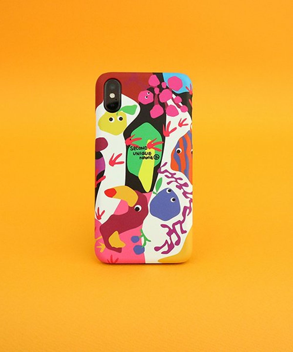 세컨드유니크네임(SECOND UNIQUE NAME) SUN CASE GRAPHIC FRUIT WHITE
