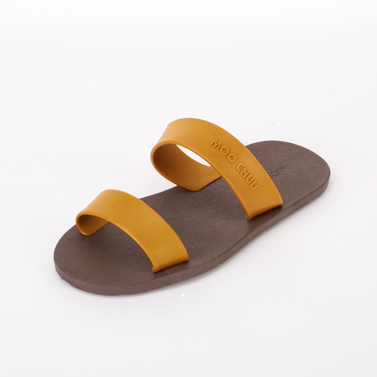 무츄(MOOCHUU) Two Straps  Brown-Coffee