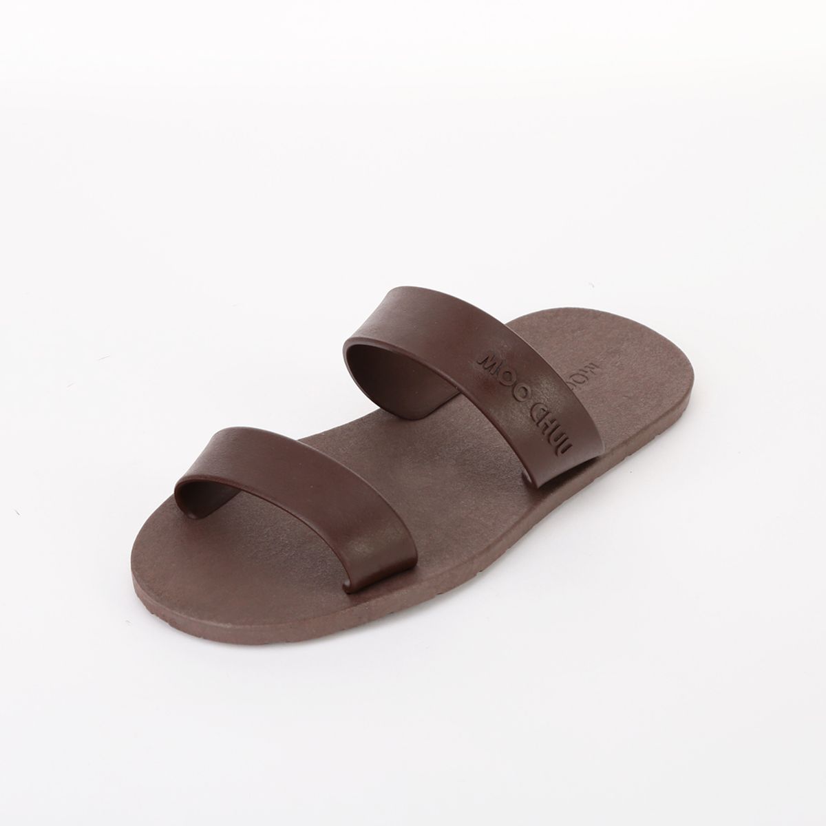 무츄(MOOCHUU) Two Straps  Brown-Chocolate