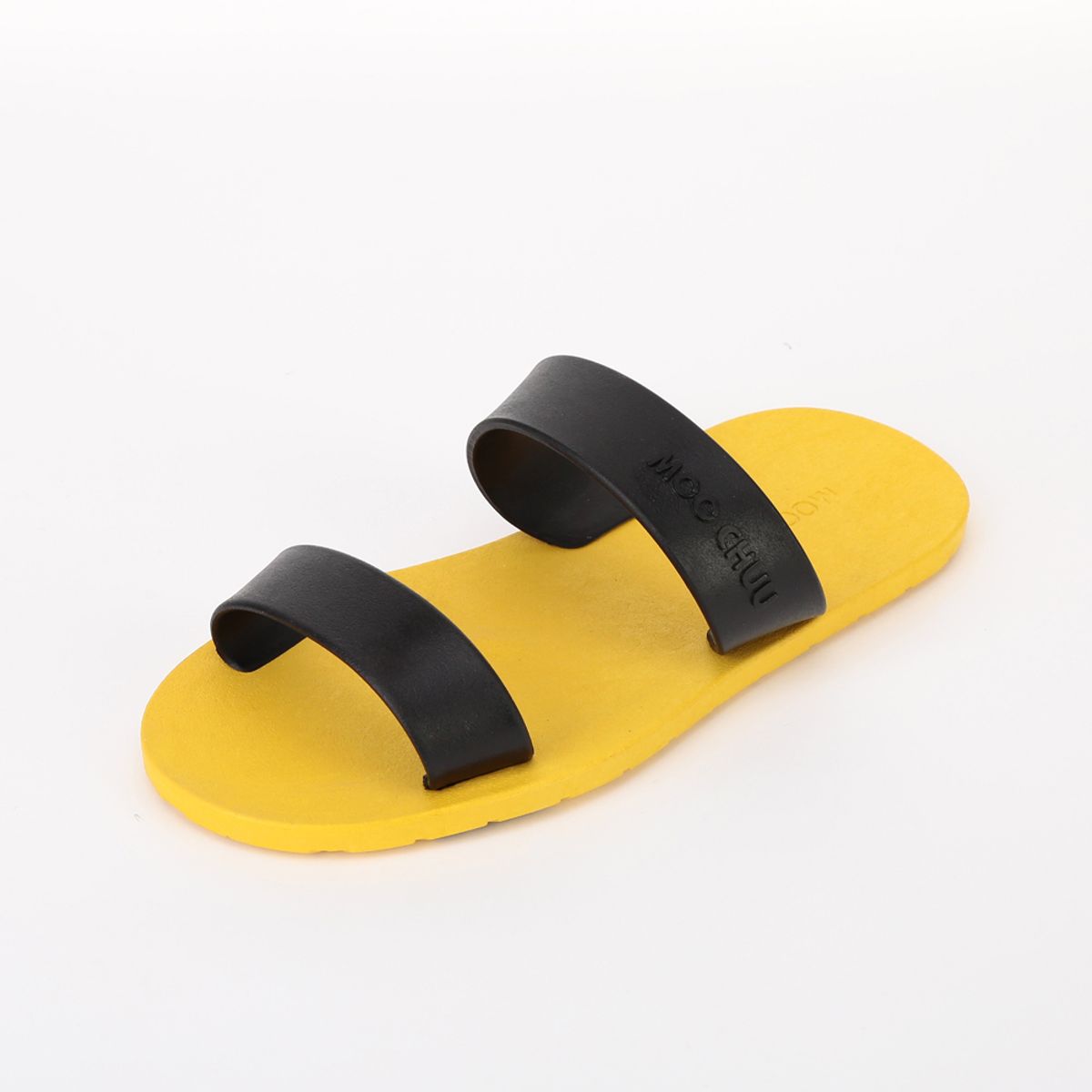 무츄(MOOCHUU) Two Straps  Yellow-Black