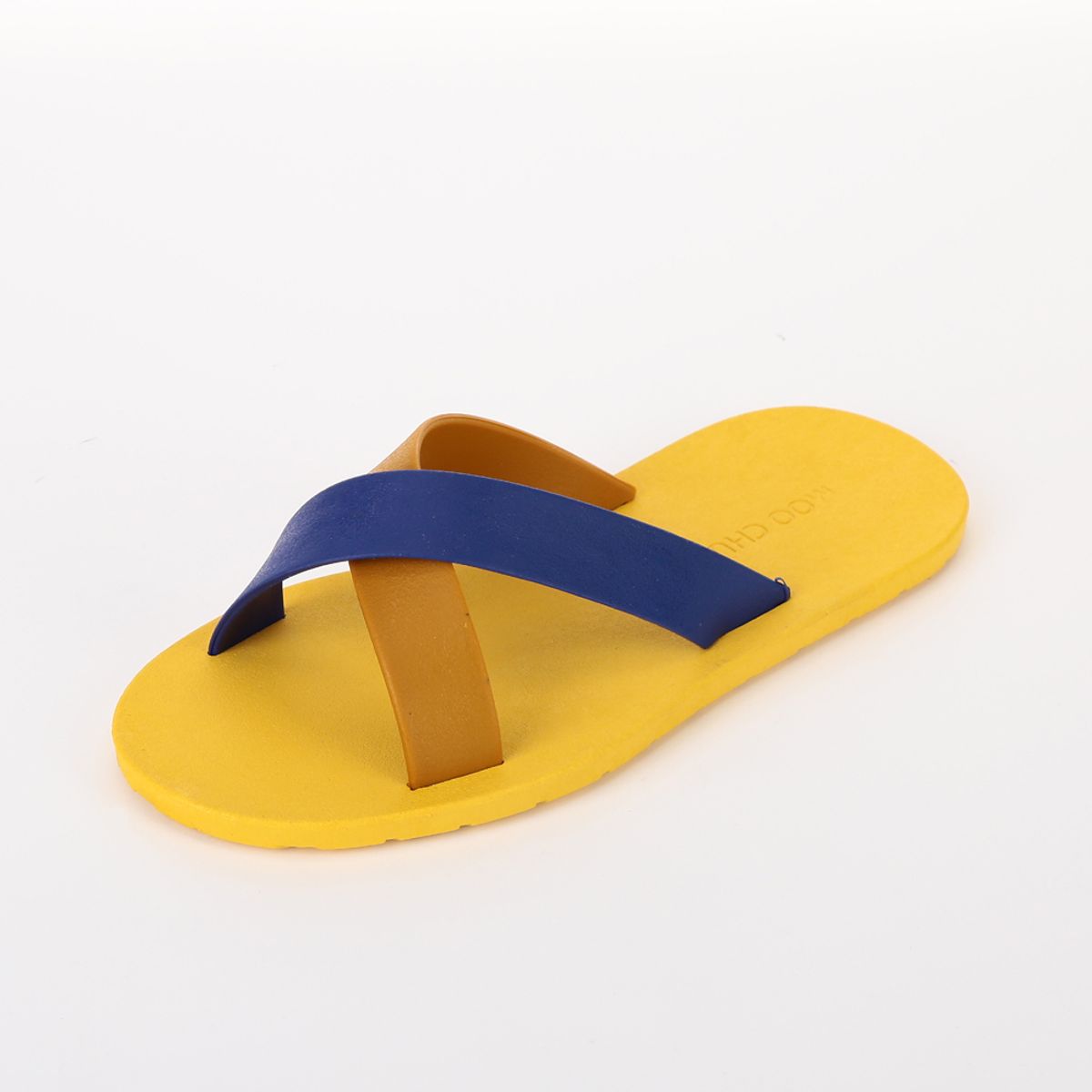 무츄(MOOCHUU) Cross Yellow-Caramel&Blue
