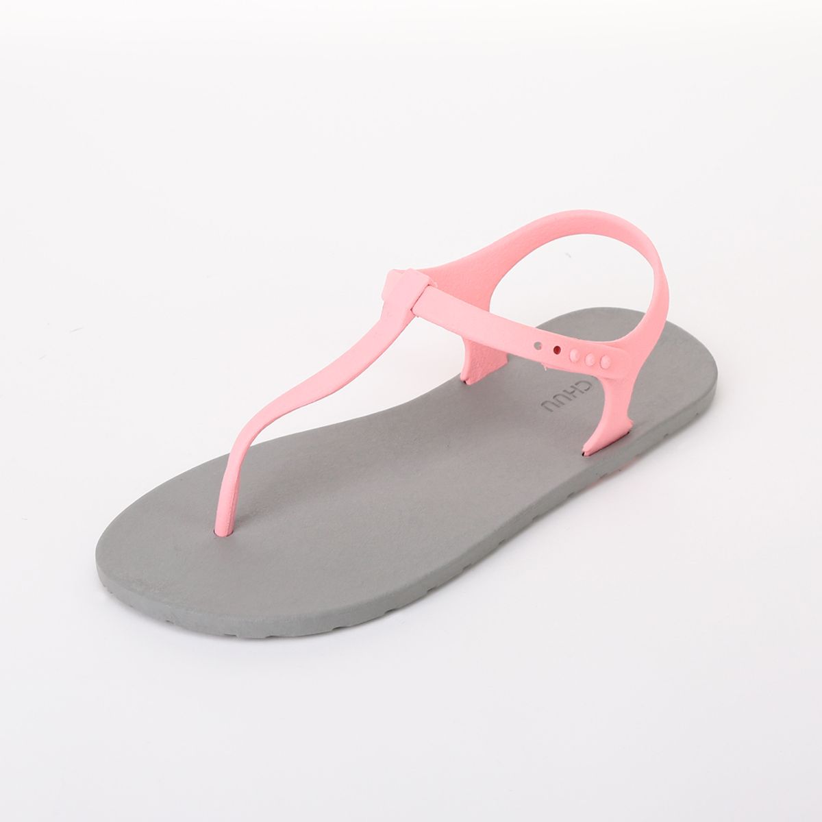 무츄(MOOCHUU) Sandal Gray-Light_pink