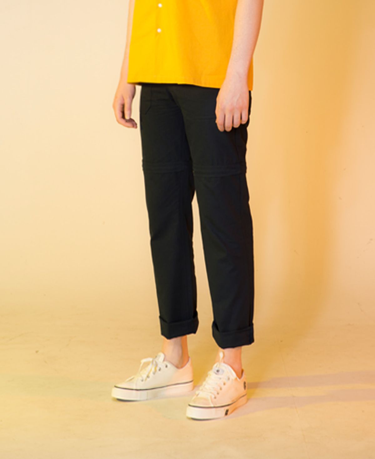 에스아이씨(S.I.C) CONVERTIBLE FATIGUE PANTS [DARK NAVY]