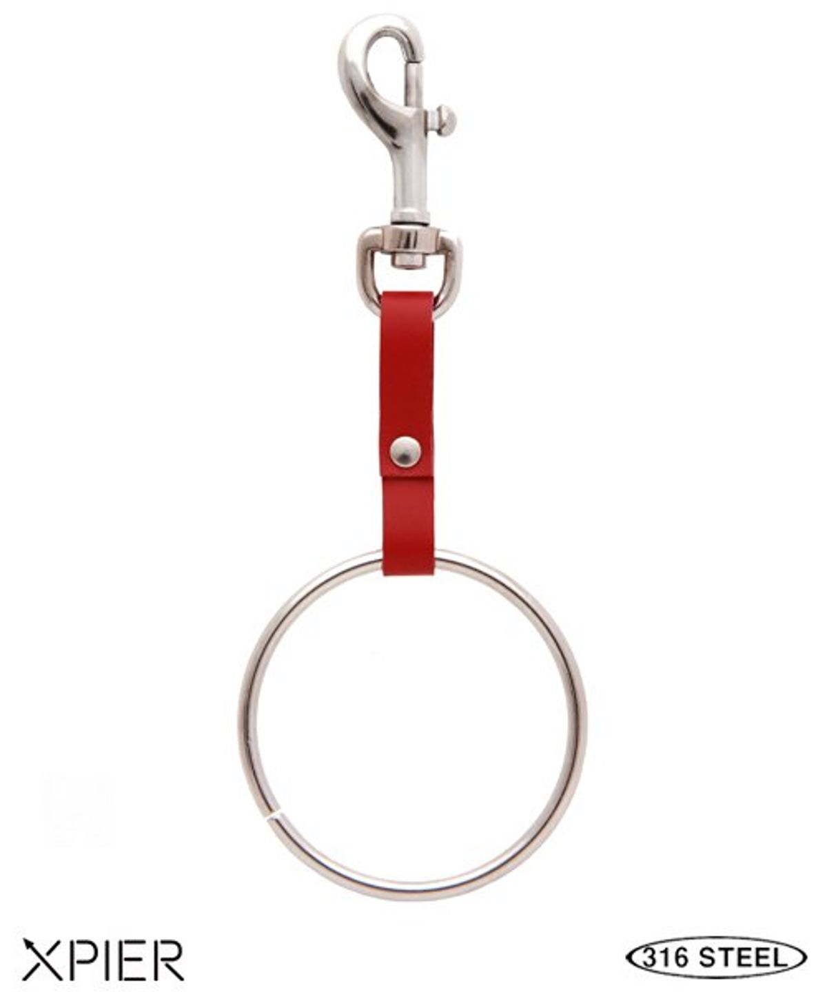 엑스피어(XPIER) 키링 고리 RED x-key18161