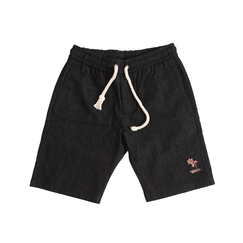 EV Denim Half Pants (Black)