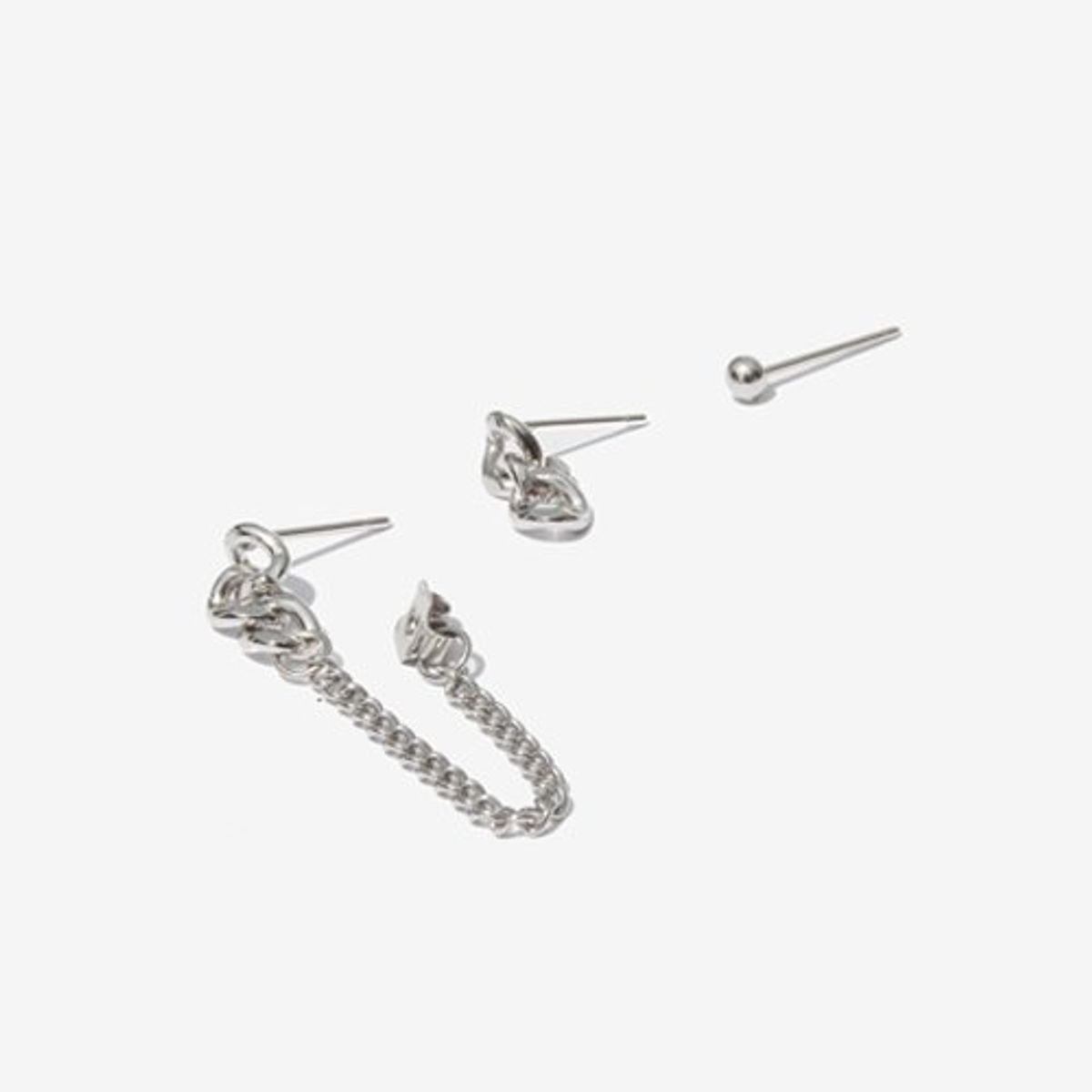 러쉬오프(RUSH OFF) Unisex Little Funky Earring 3set/리틀 펑키 이어링 3세트